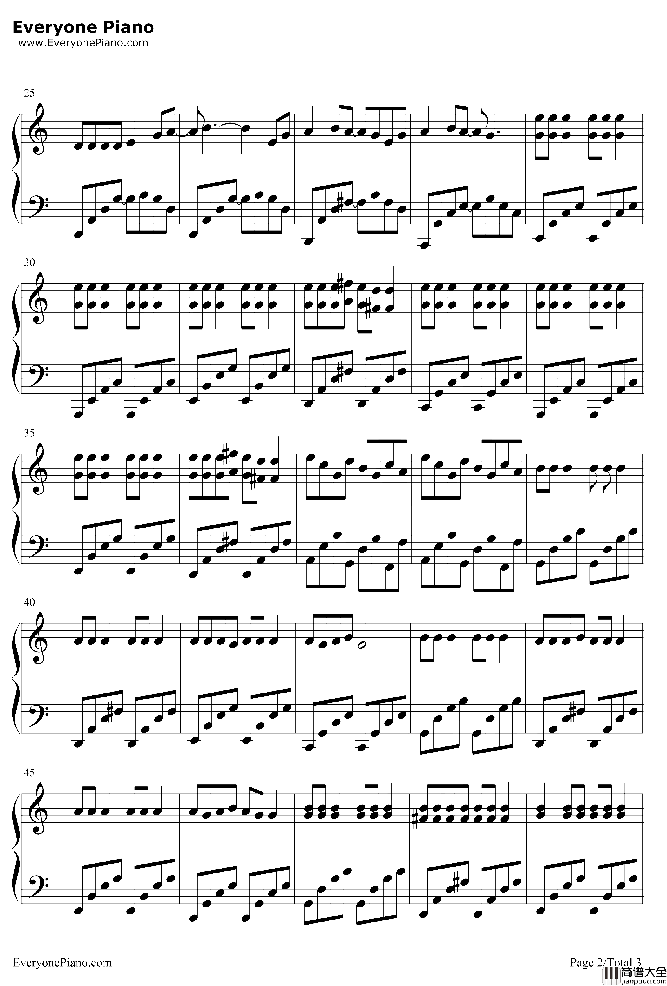 We_Didnt_Start_the_Fire钢琴谱_BillyJoel_复仇者联盟4