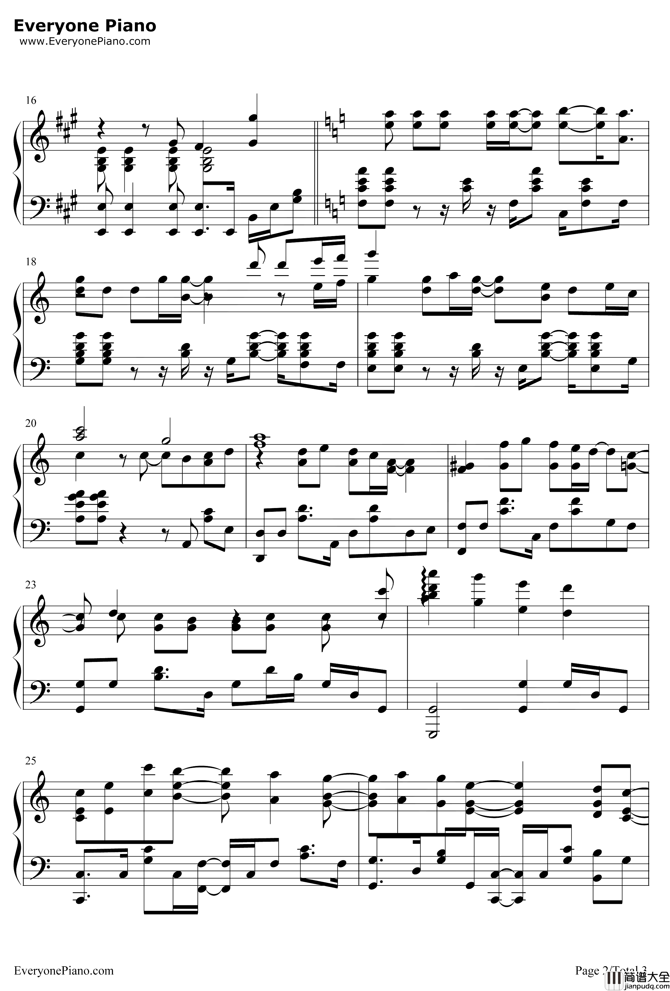 無謬の花钢琴谱_MiaREGINA_无谬の花_只要长得可爱即使是变态你也喜欢吗ED