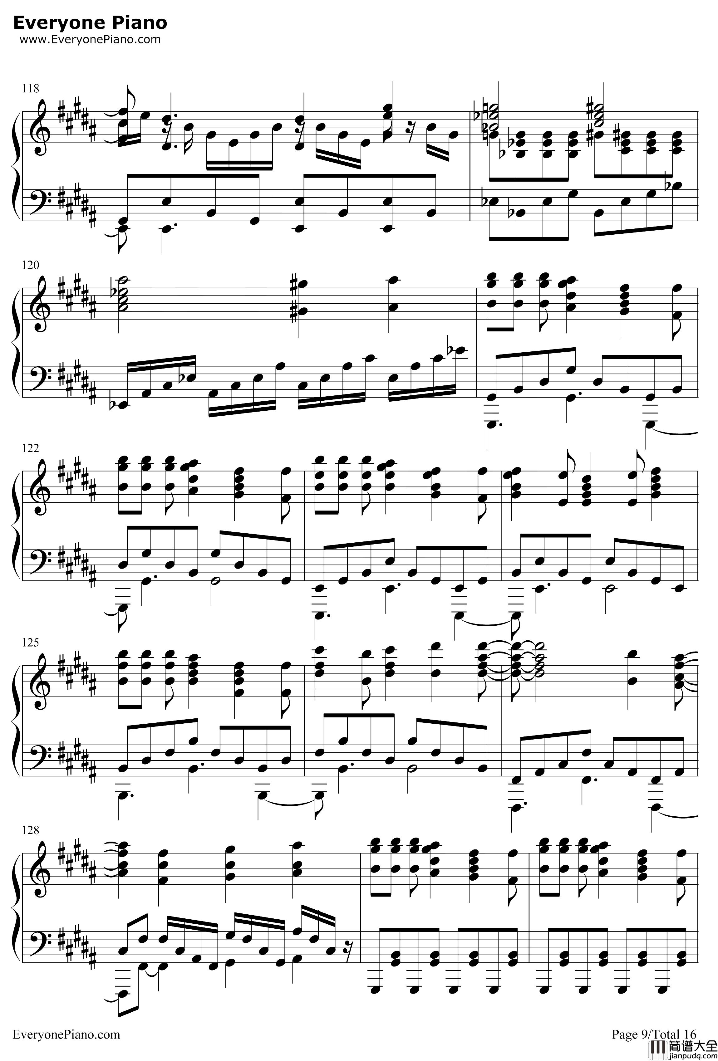 Neo钢琴谱_Roselia_Aspect_BanGDreamOST