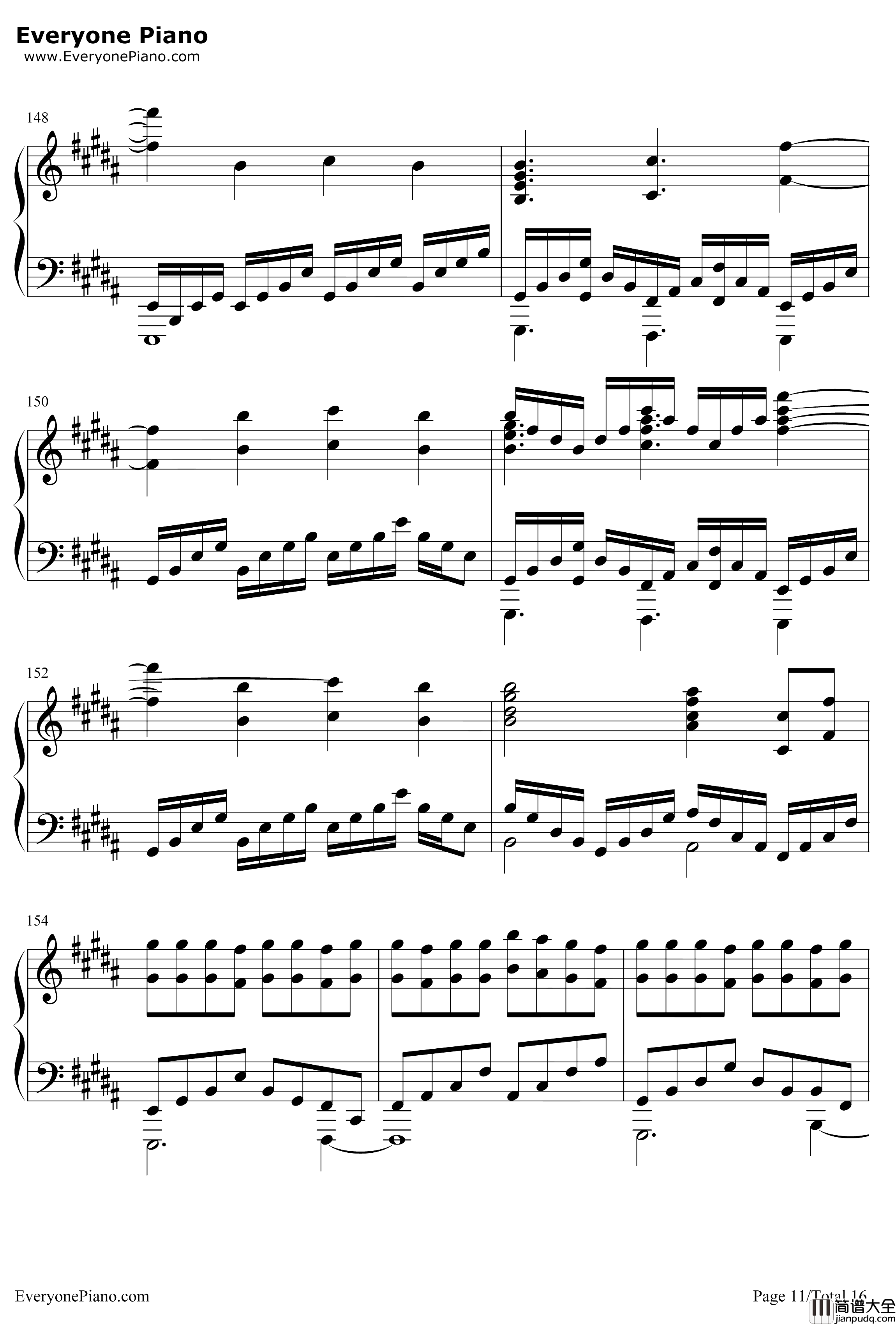 Neo钢琴谱_Roselia_Aspect_BanGDreamOST