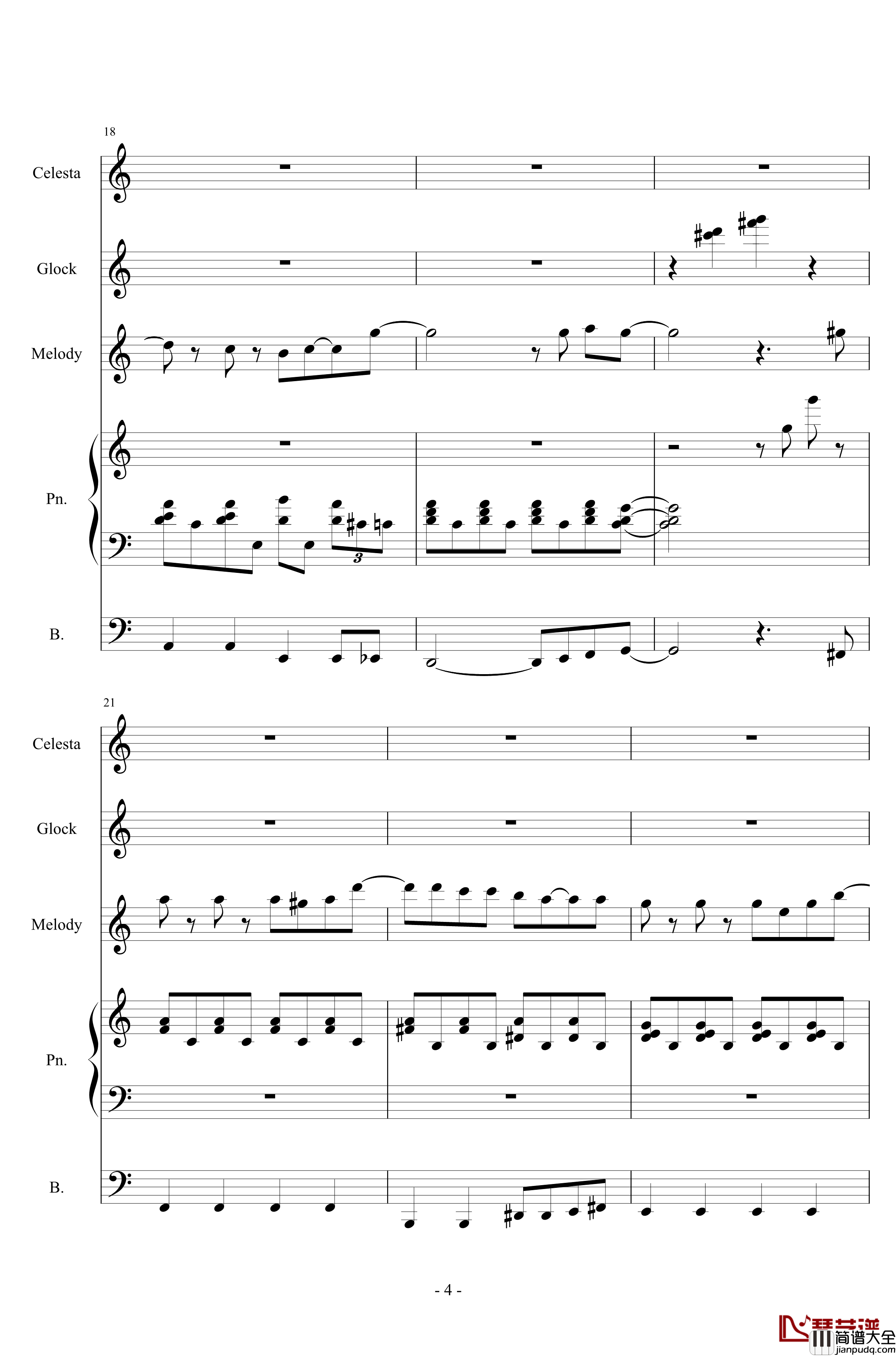 胡思乱想肥皂泡钢琴谱_半璧