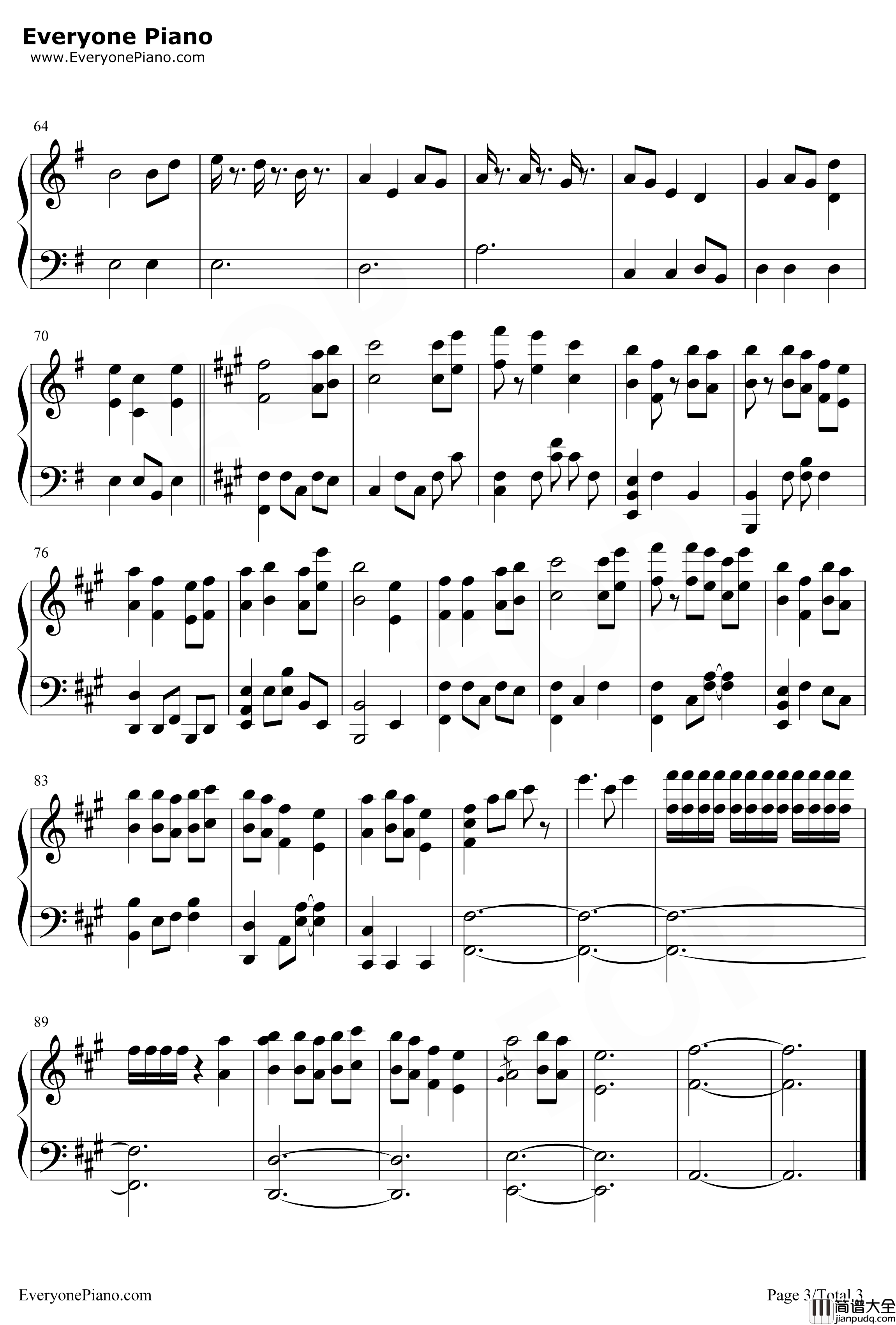 The_Chinese_Garden钢琴谱_猎豹移动公司_中国园林_跳舞的线