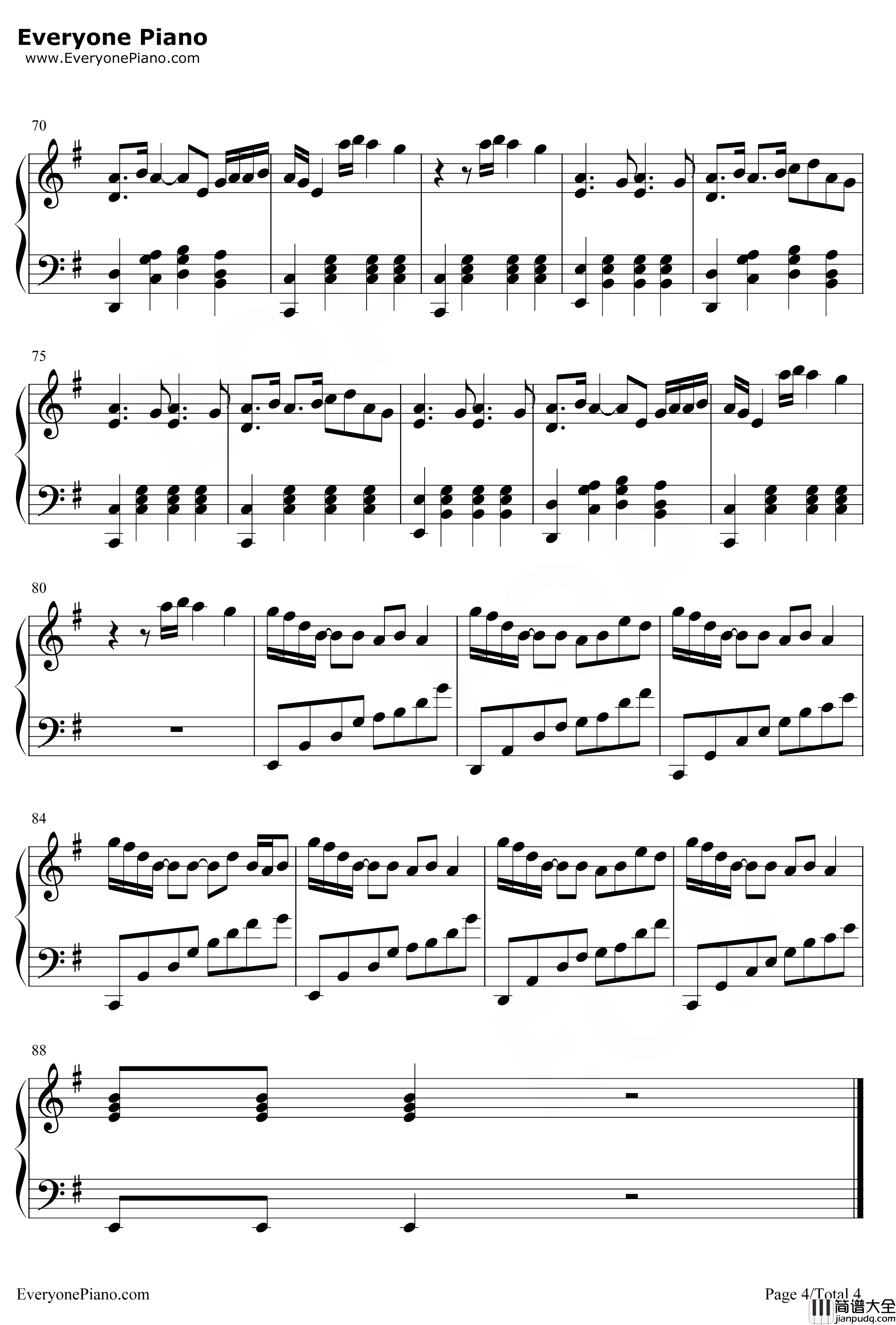 Wait_Wait_Wait钢琴谱_蔡徐坤_蔡徐坤