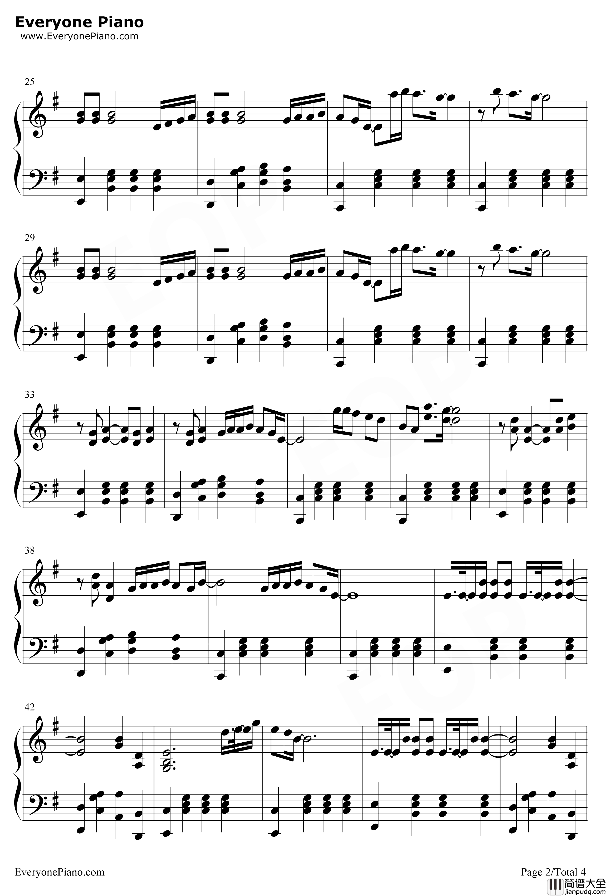 Wait_Wait_Wait钢琴谱_蔡徐坤_蔡徐坤