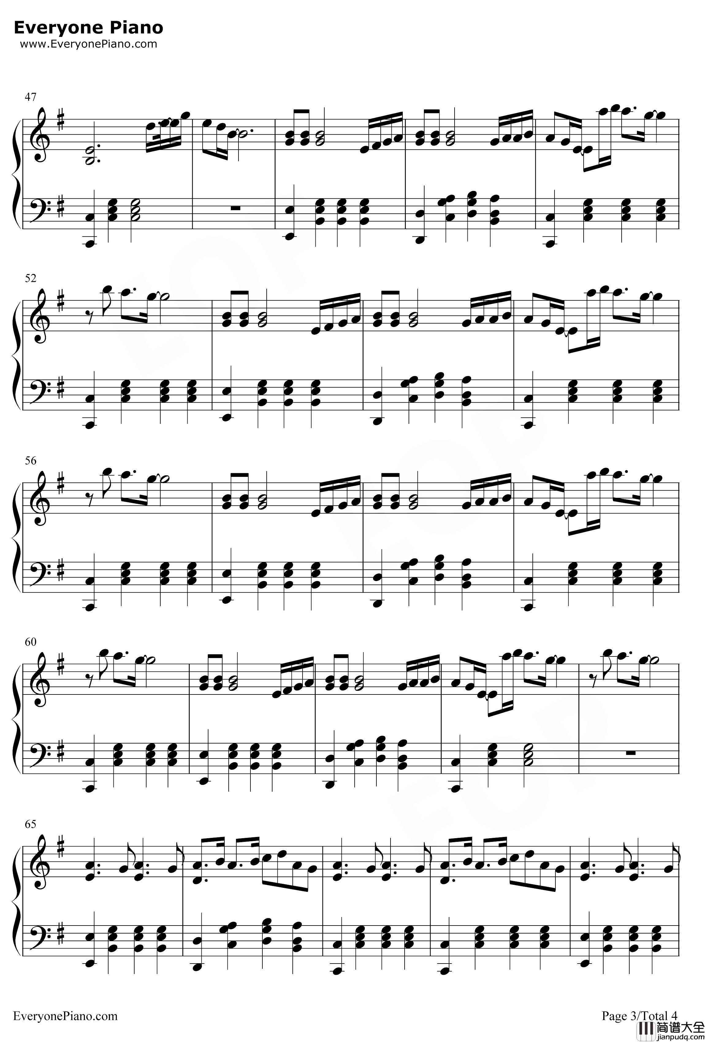 Wait_Wait_Wait钢琴谱_蔡徐坤_蔡徐坤