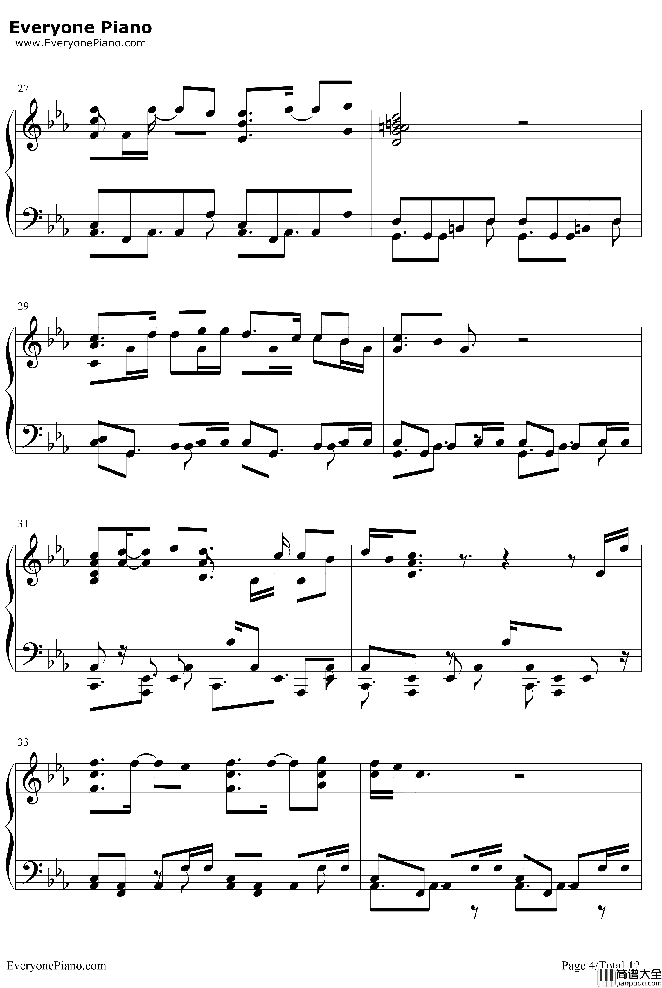 相信自己钢琴谱_零点乐队