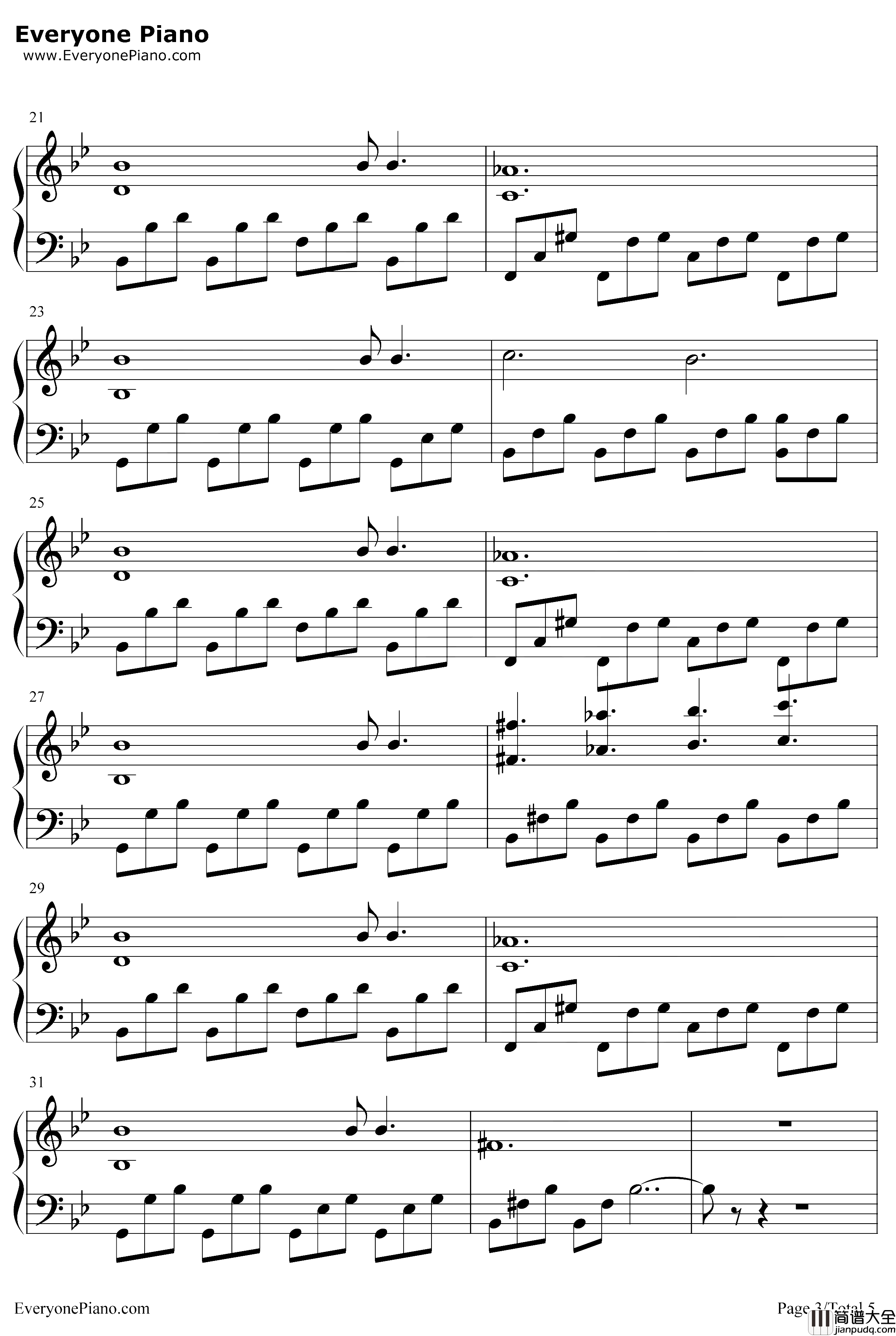 巨鹿钢琴谱_华晨宇