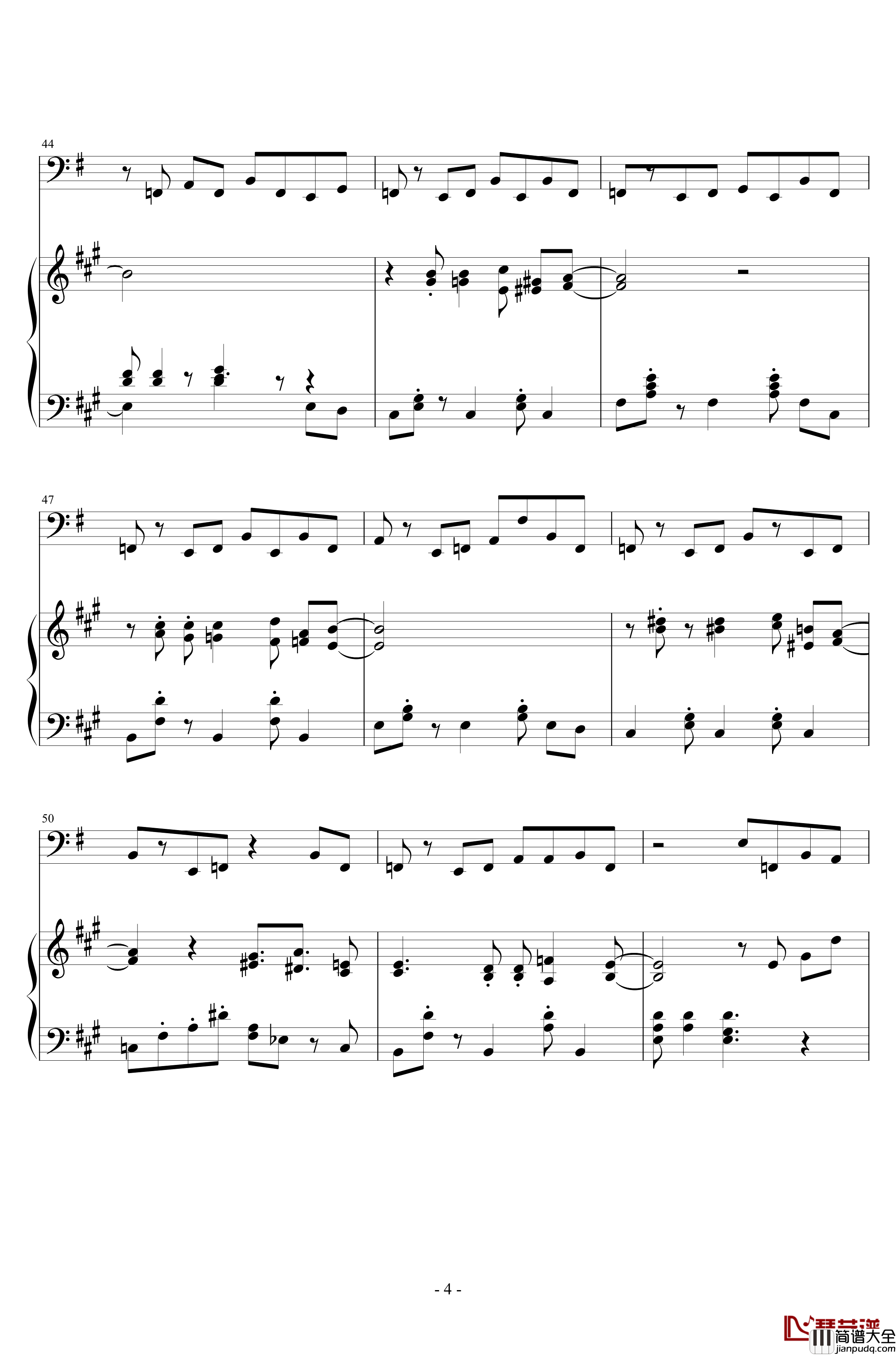 Summer_Breeze钢琴谱_夏日微风_姐姐的吉他