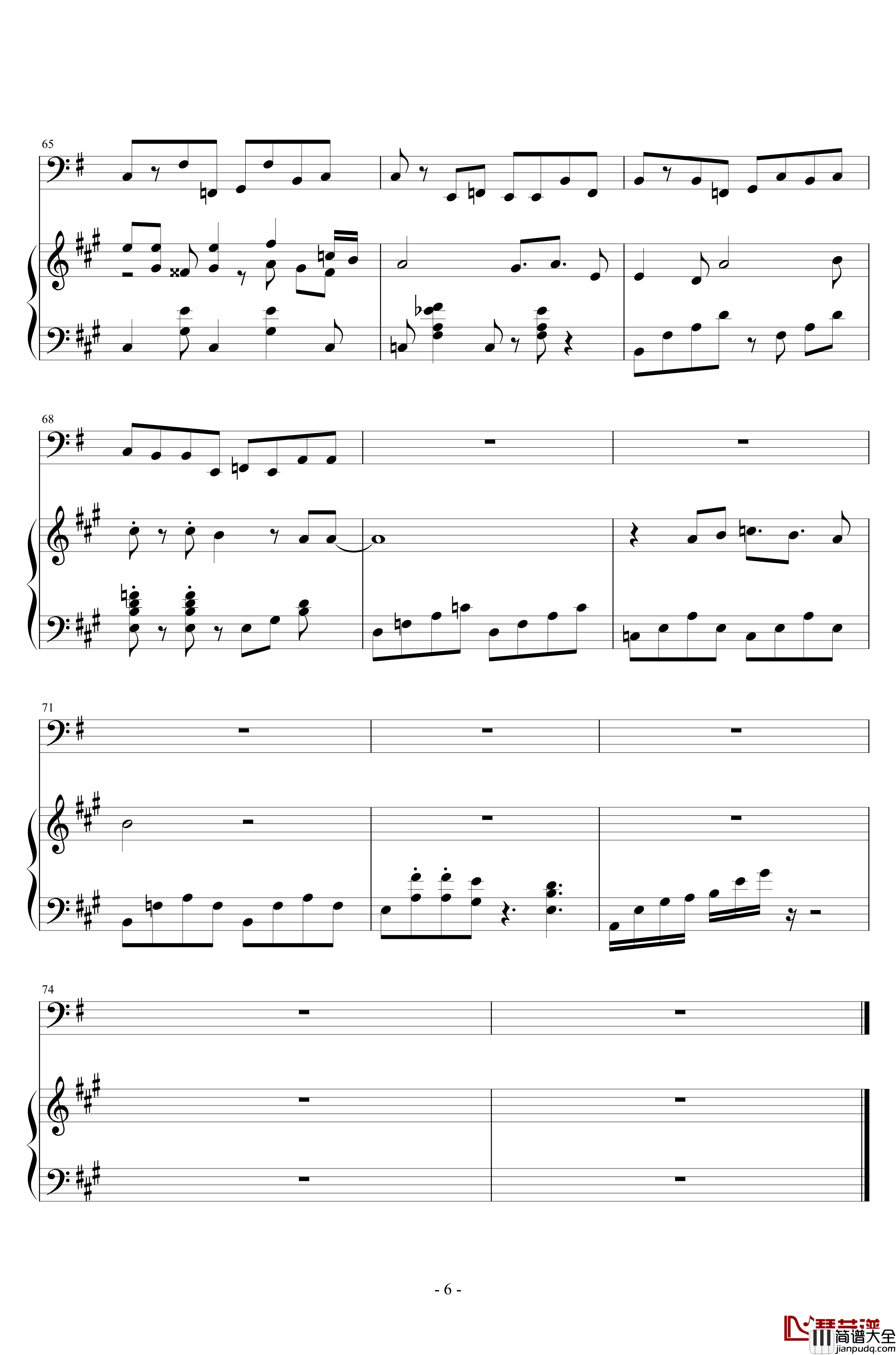 Summer_Breeze钢琴谱_夏日微风_姐姐的吉他