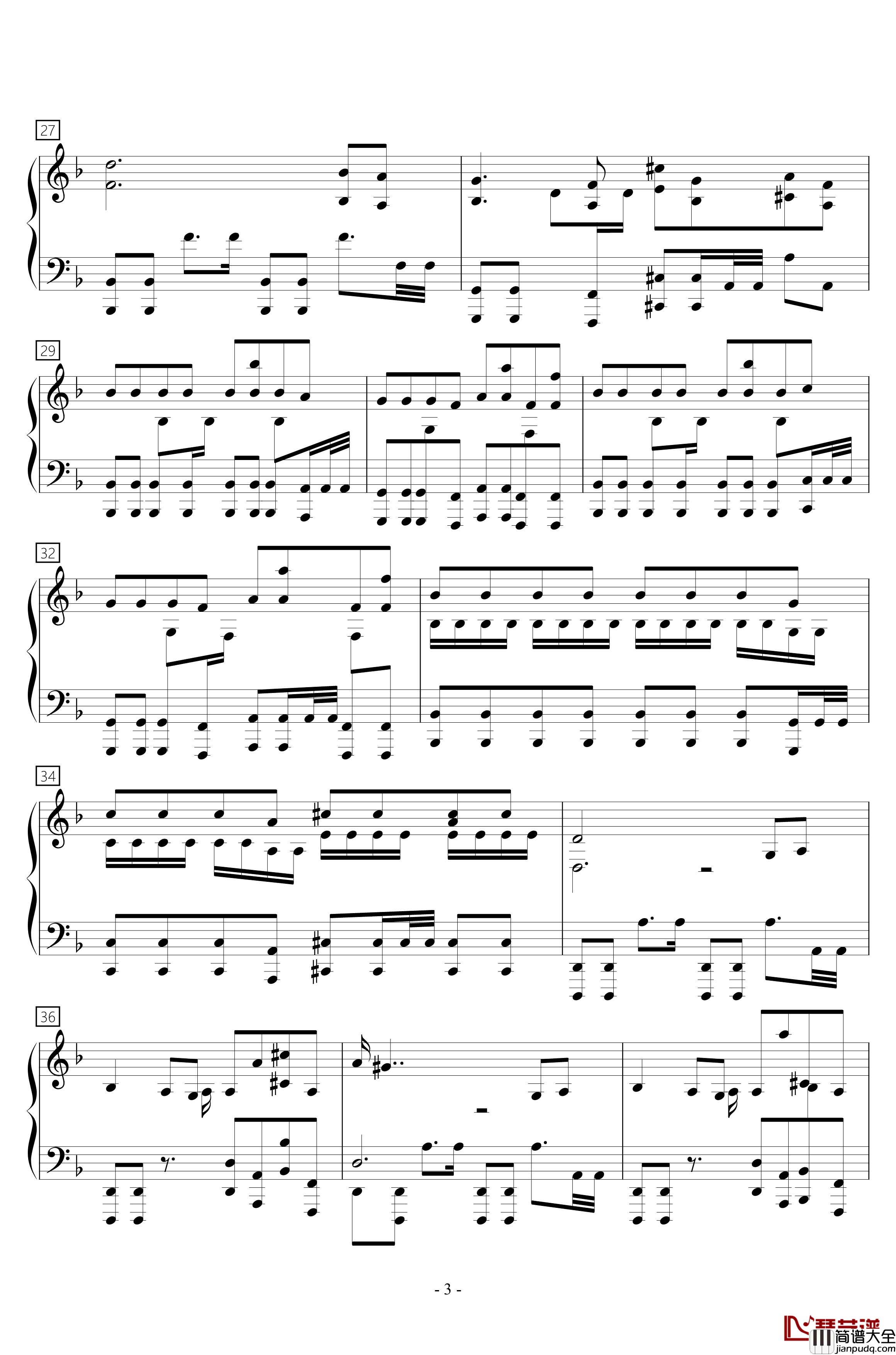 MEGALOBOX钢琴谱_Megalo_Box