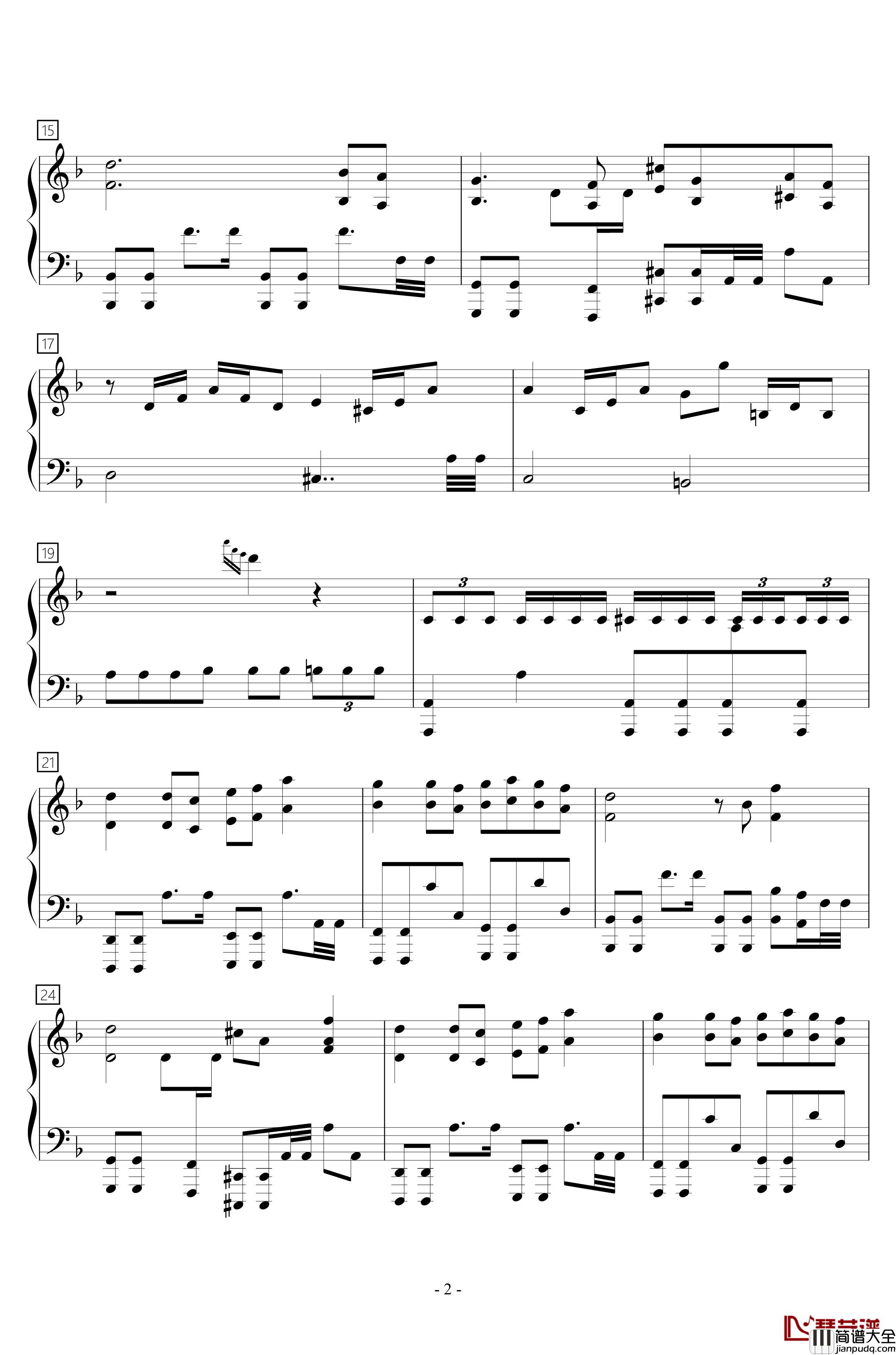 MEGALOBOX钢琴谱_Megalo_Box