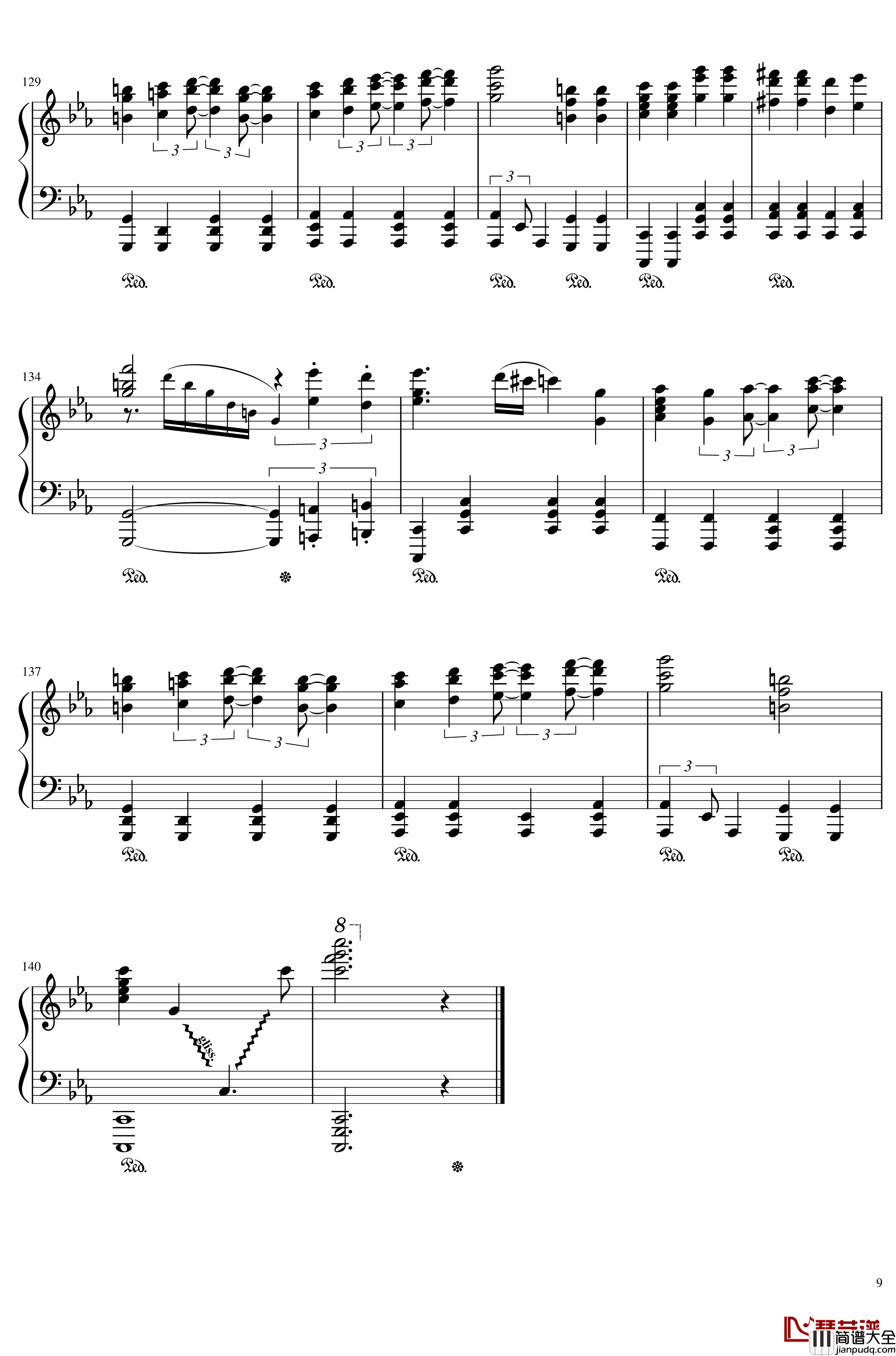 少女さとり_～_3rd_eye钢琴谱【东方地灵殿】_幻想游戏2_东方project