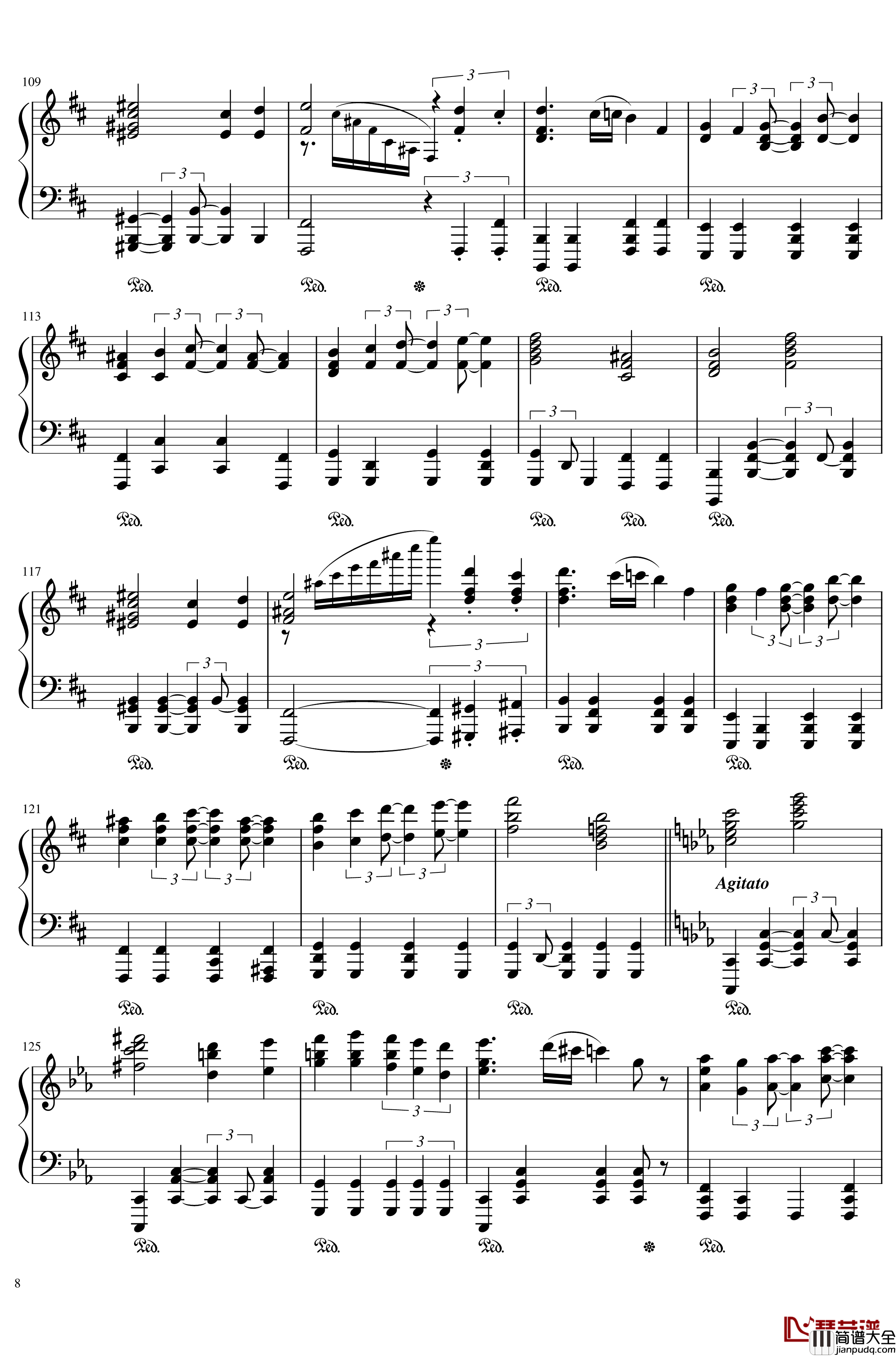 少女さとり_～_3rd_eye钢琴谱【东方地灵殿】_幻想游戏2_东方project