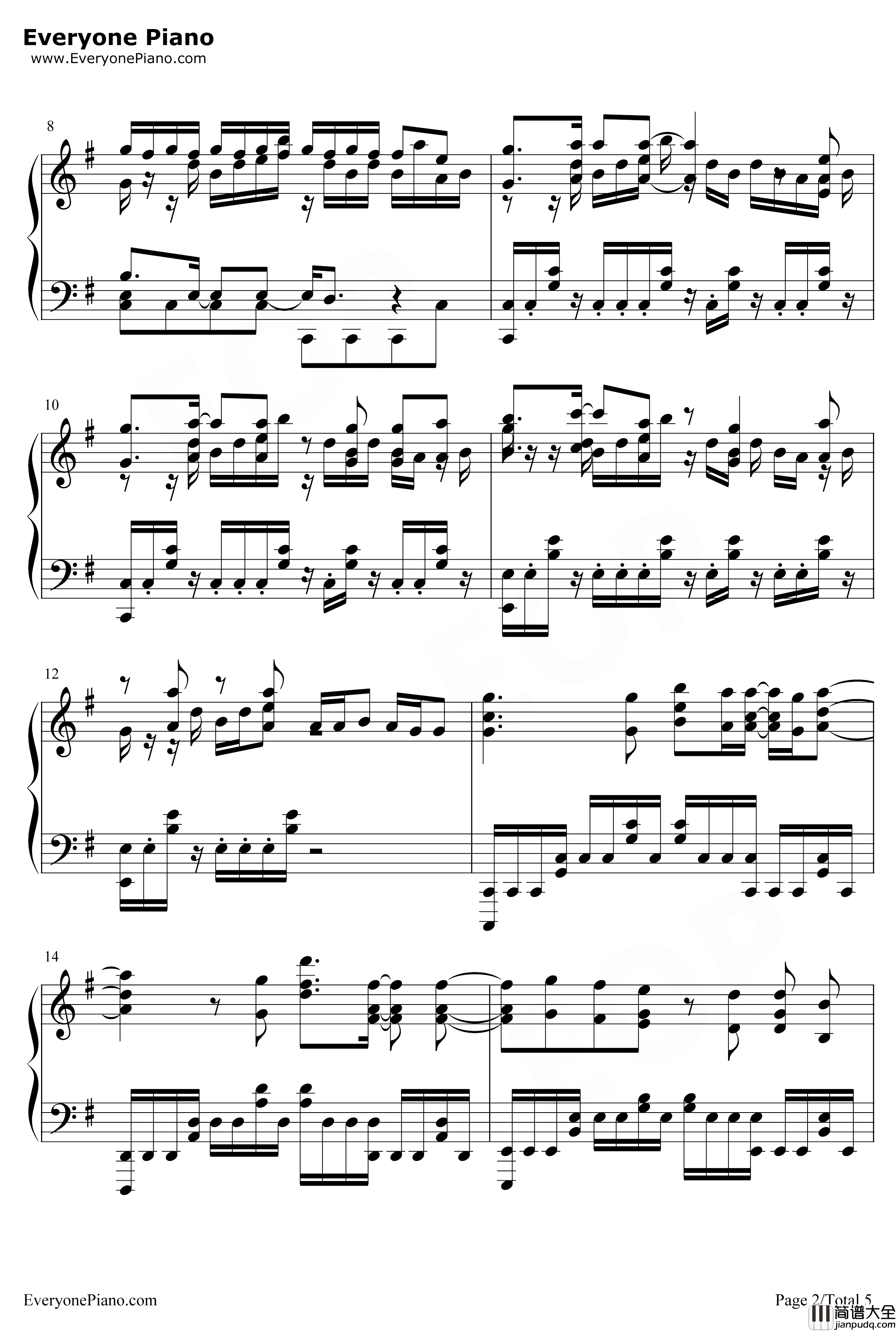 MUKANJYO钢琴谱_SurviveSaidTheProphet_海盗战记OP