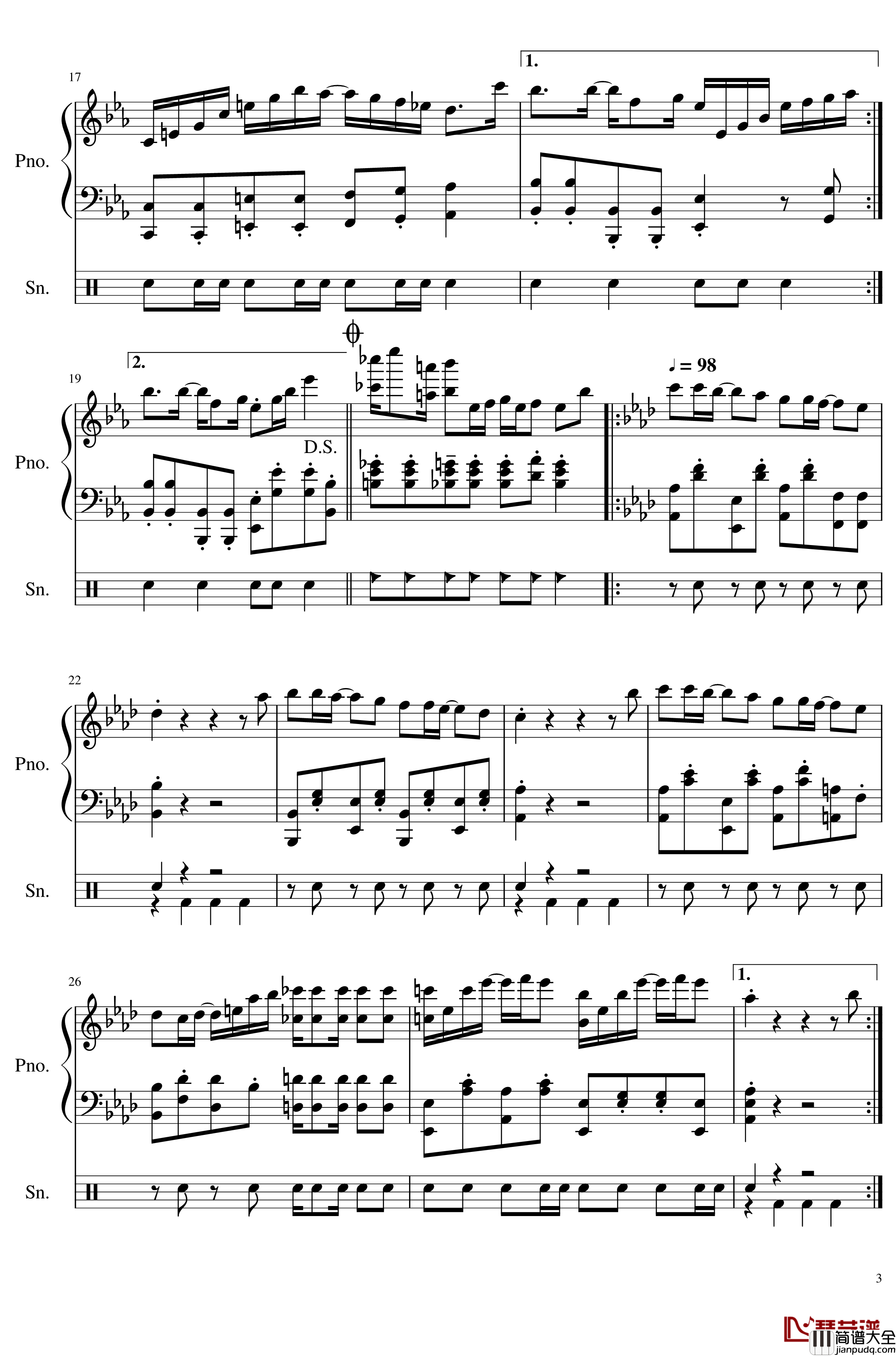 Library_Rag钢琴谱_街角麻婆豆_东方project