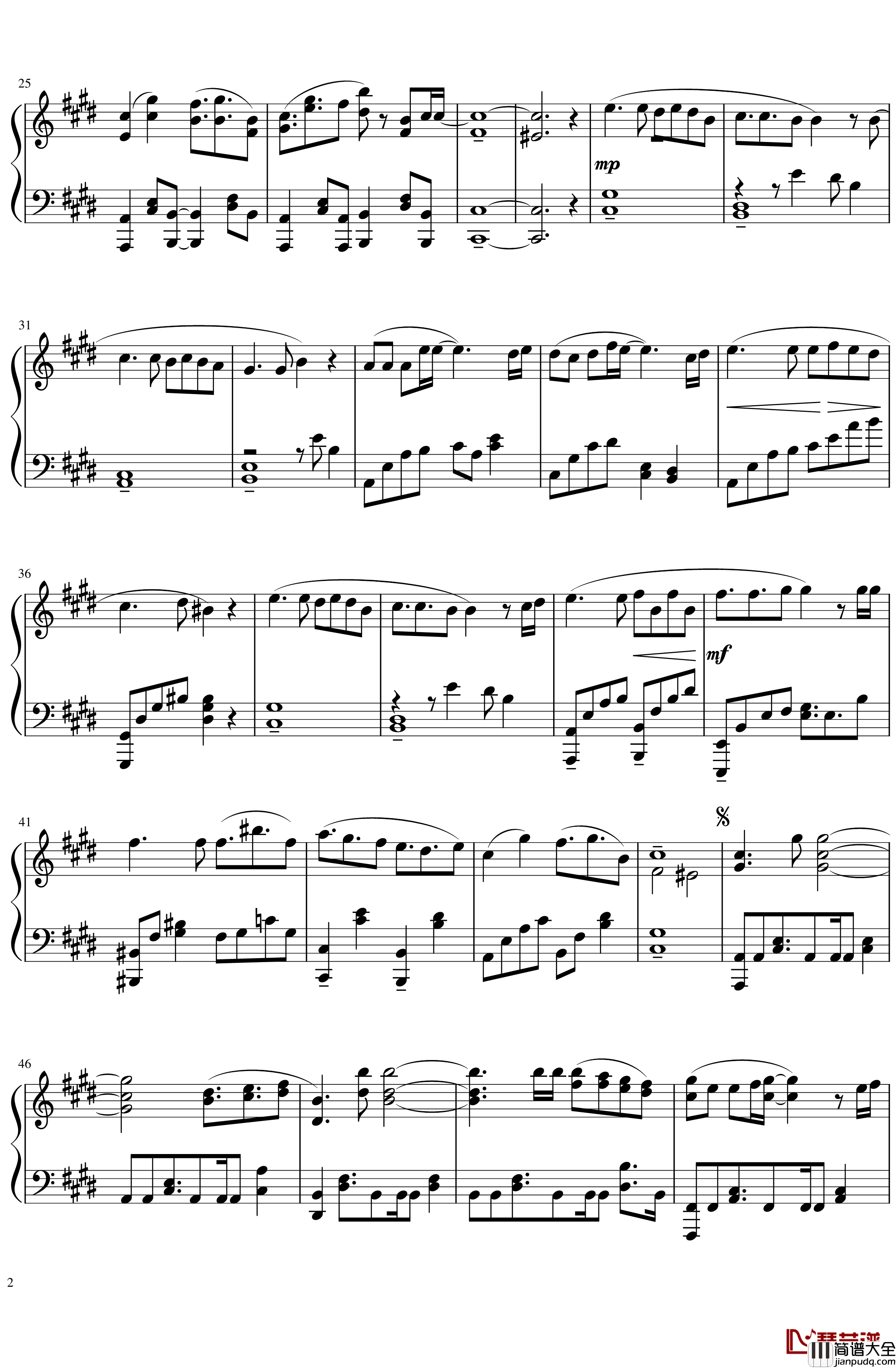 Round_and_Round钢琴谱_东方二创音乐_东方风神录