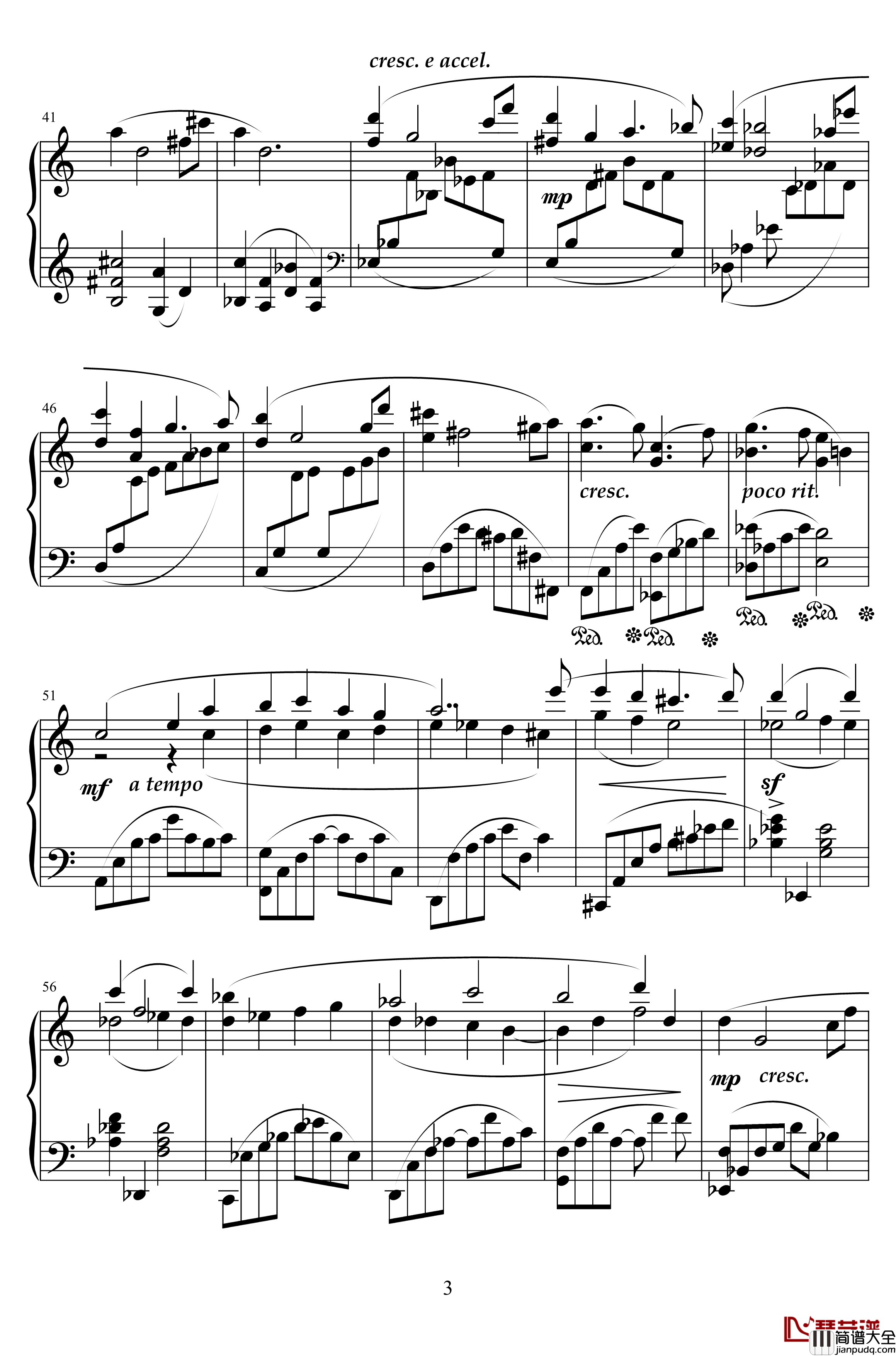 黄昏的等待钢琴谱_天籁传声