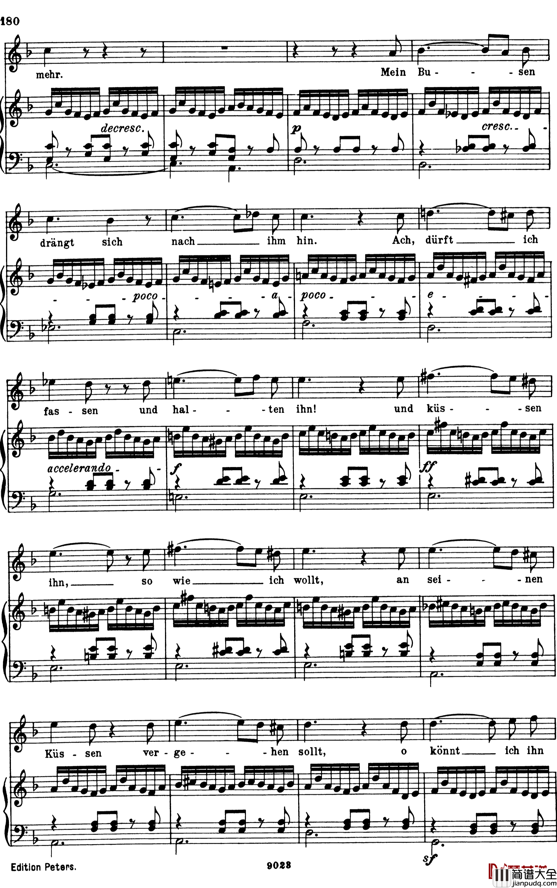 纺车旁的格丽卿_Gretchen_am_Spinnrade钢琴谱_舒伯特_舒伯特