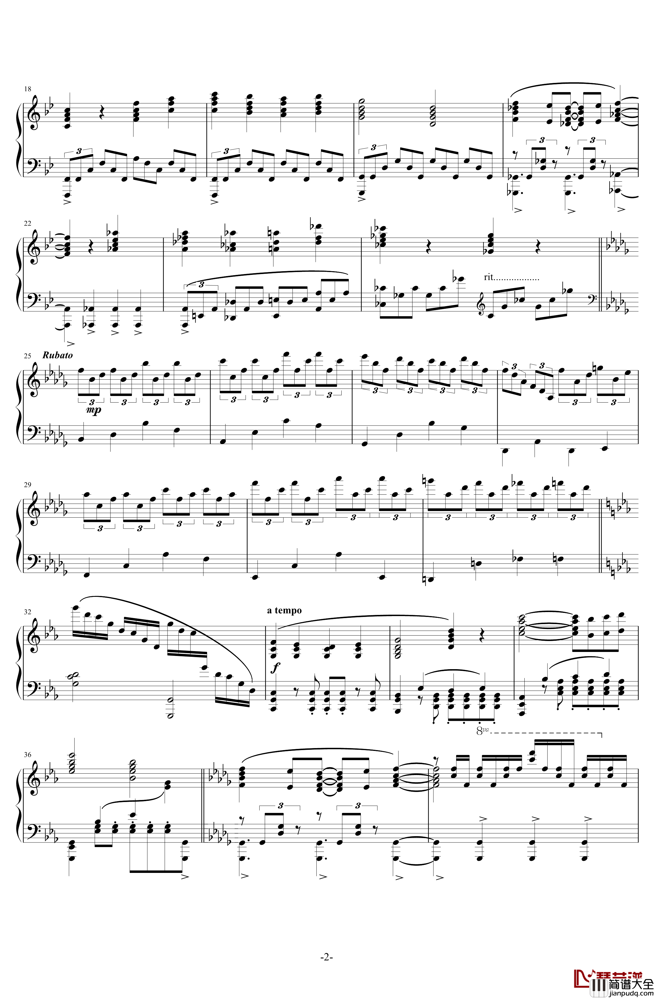 Boss战斗音乐II钢琴谱_八方旅人