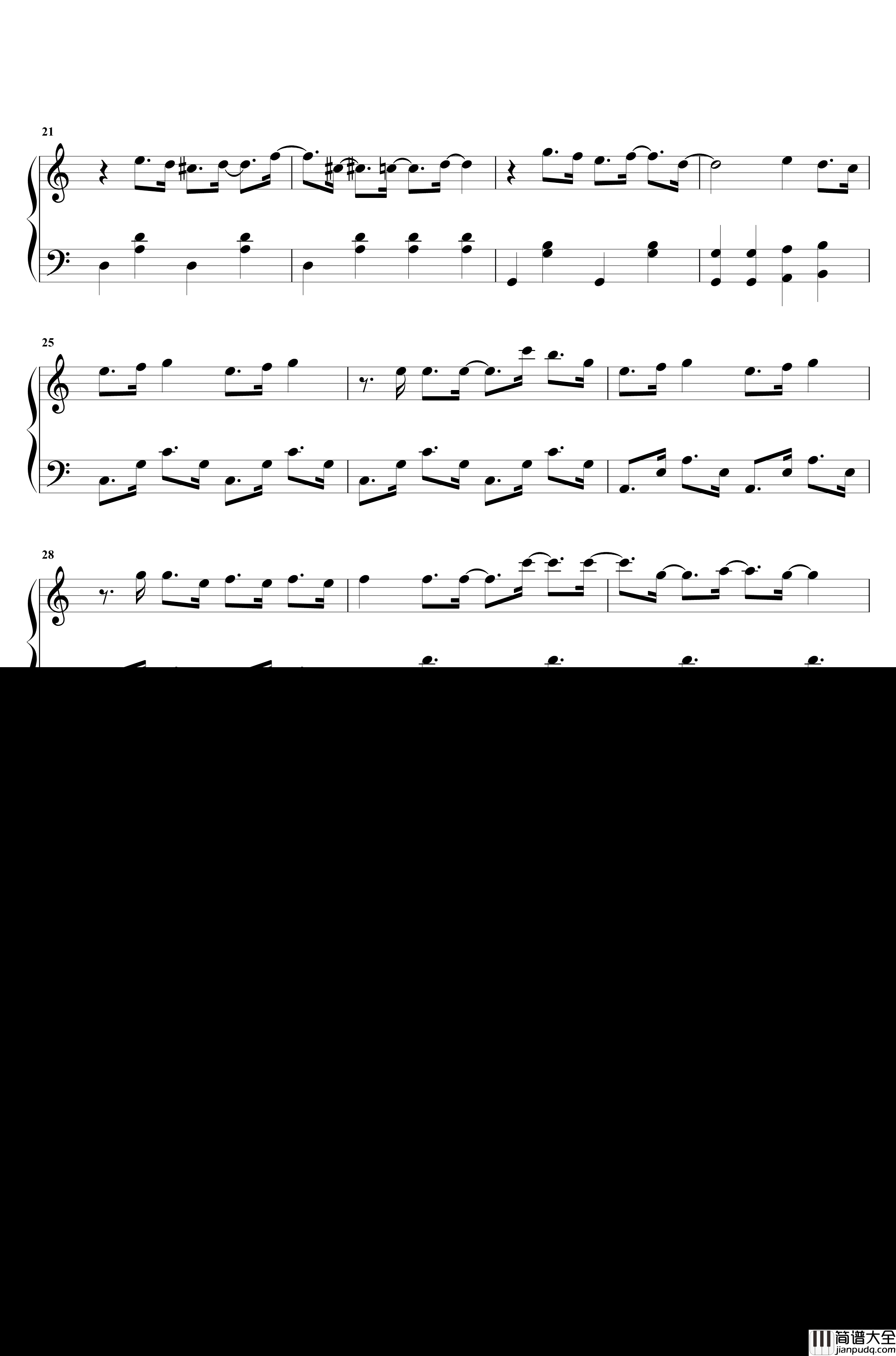 一起走的幸福钢琴谱_段奥娟