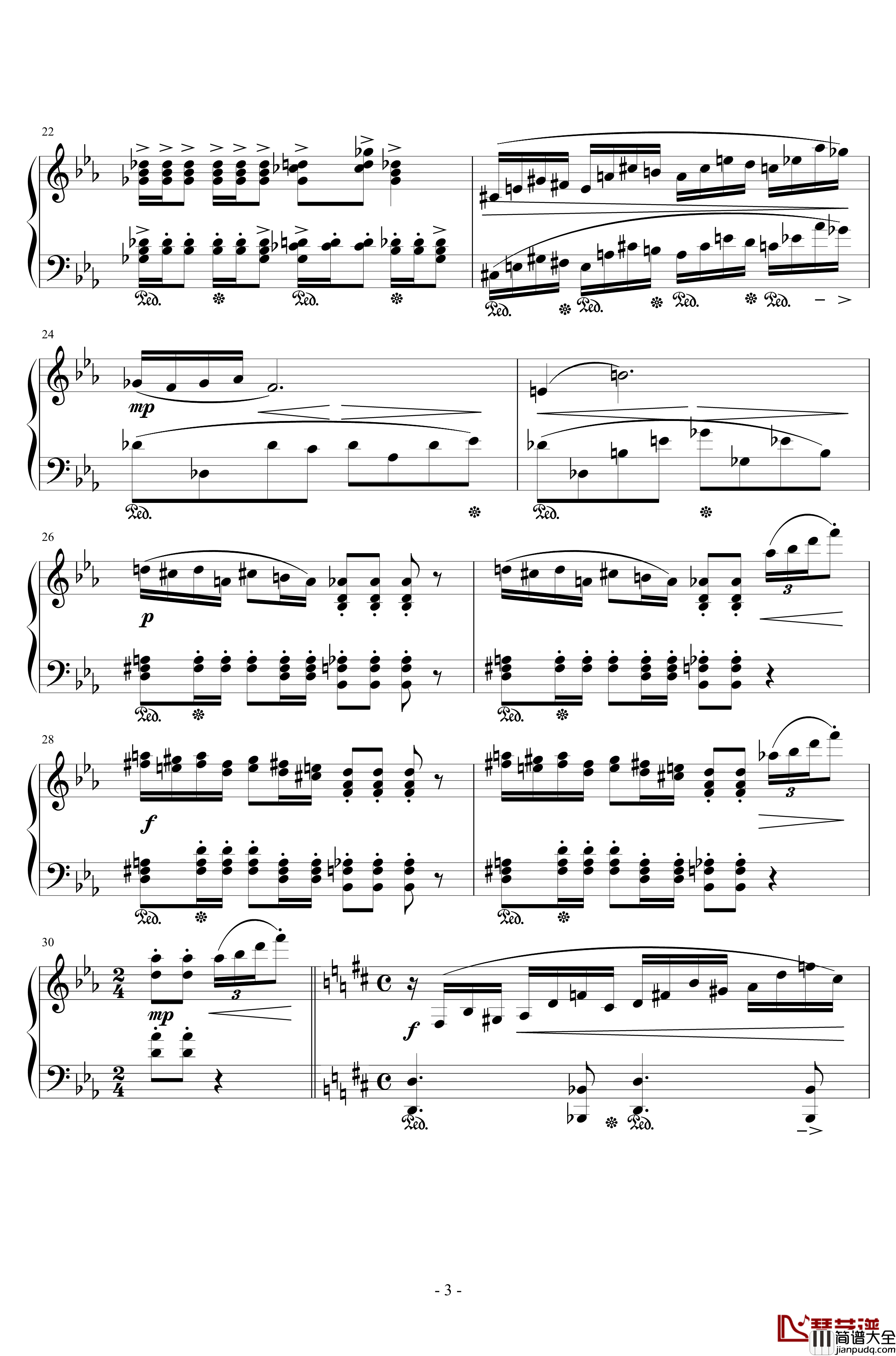 Prima_Vista_Orchestra钢琴谱_FFIX_浜口史郎