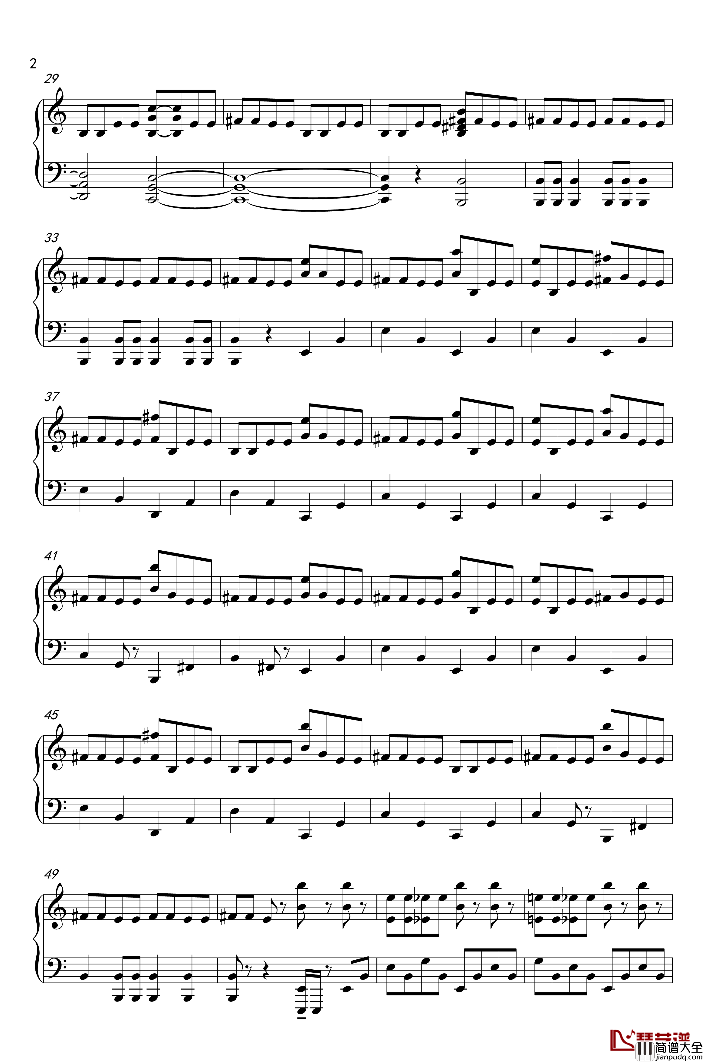 复仇者联盟:终局之战钢琴谱_The_End_Of_The_Game_最弱无败神装机龙