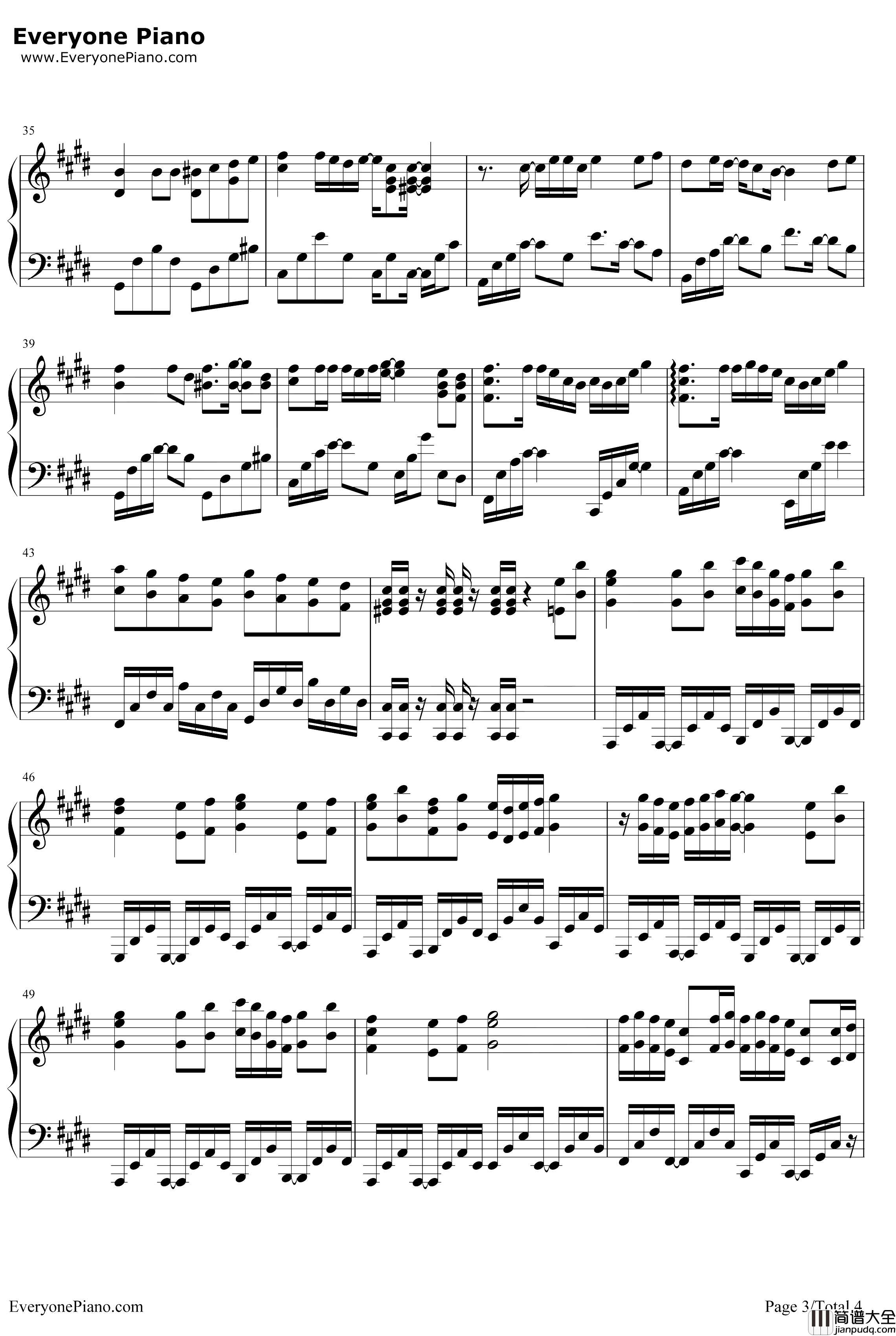 二羽鹤钢琴谱_野水伊织_舰队Collection角色歌