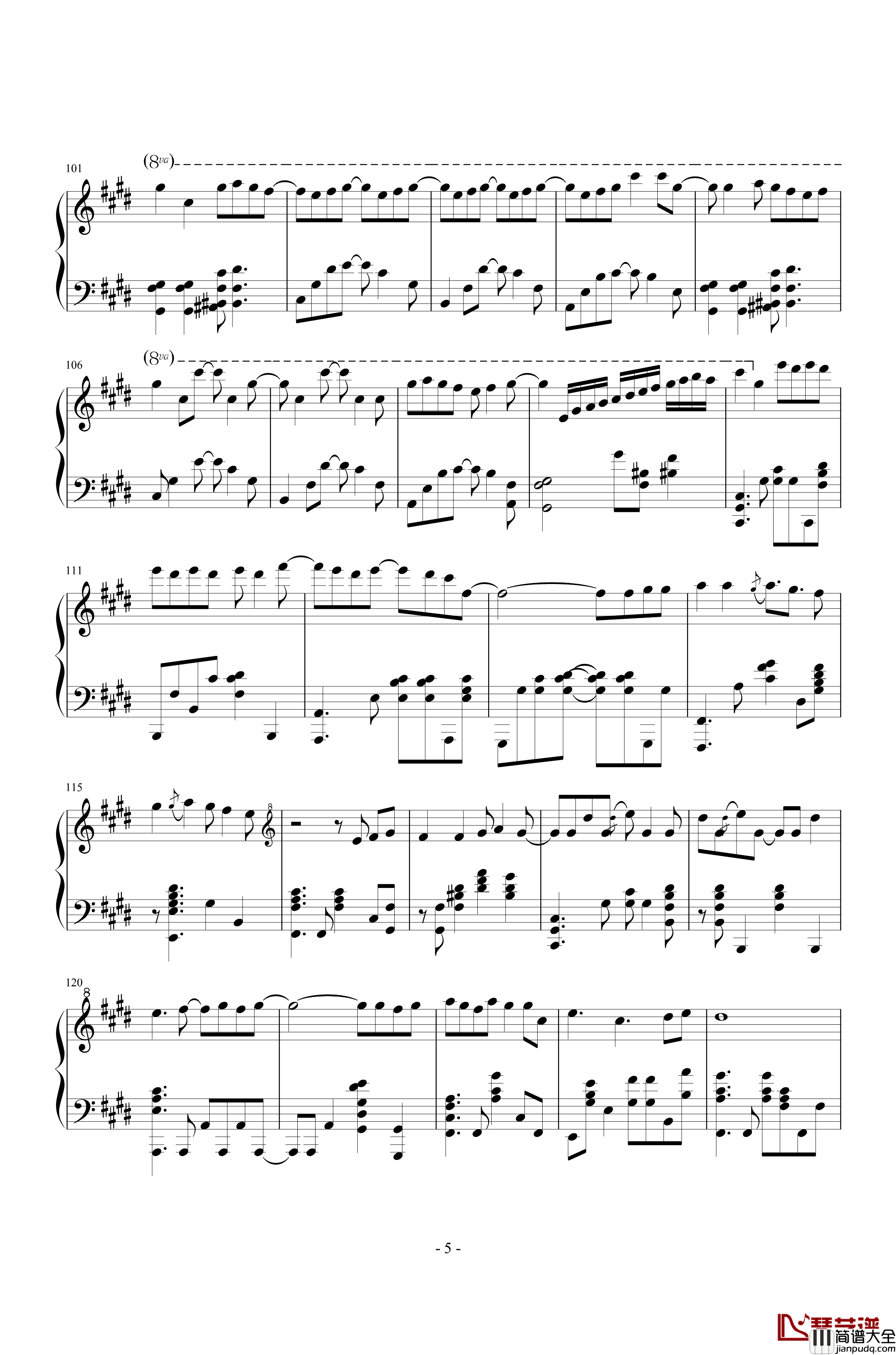 Dramatic_Blood钢琴谱_懐かしき东方の血_~_Old_World_东方project