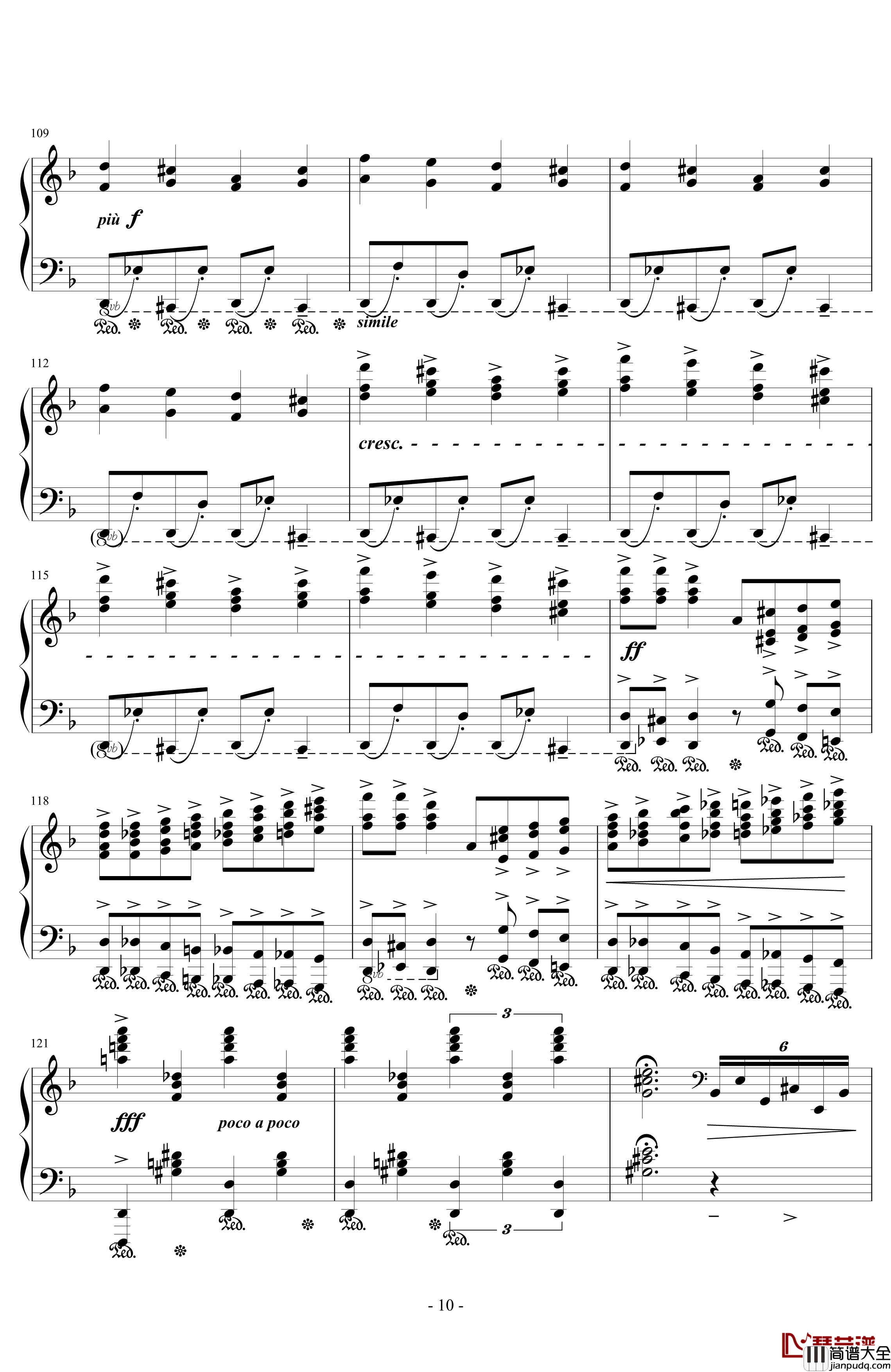 One_Winged_Angel钢琴谱_浜口史郎