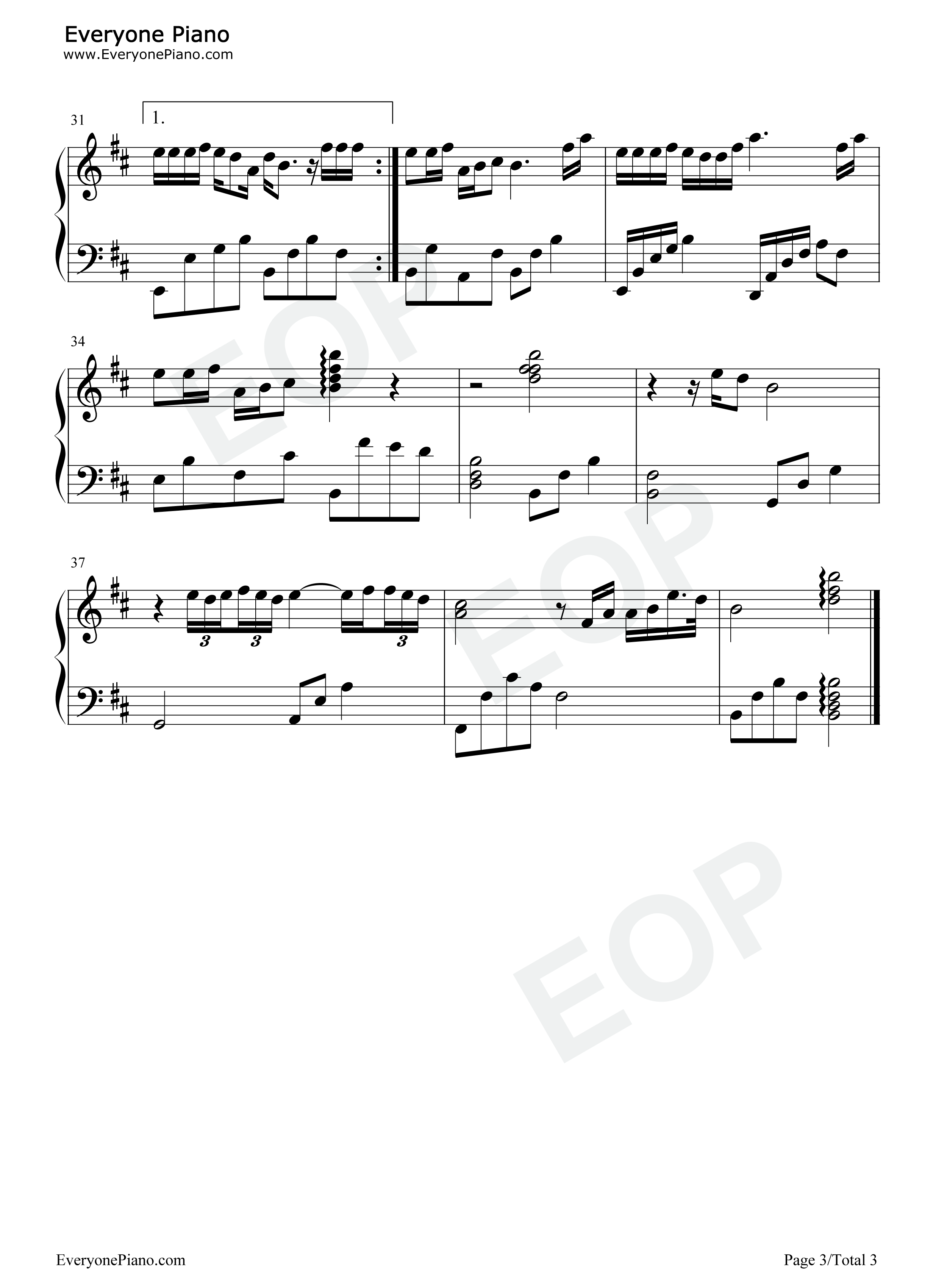 我是你的格桑花钢琴谱_王琪