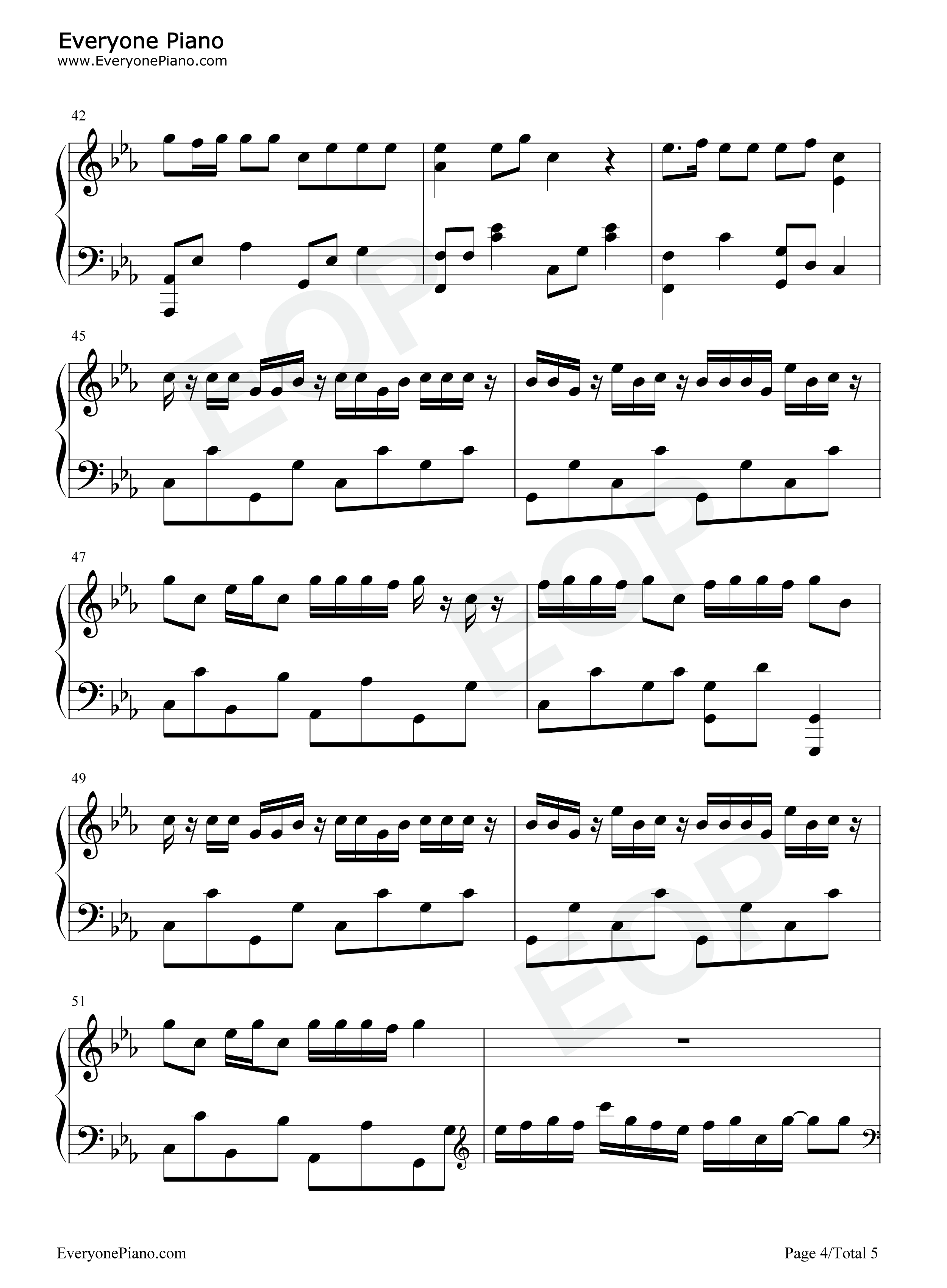 改革春风吹满地钢琴谱_小可儿_赵本山_宋丹丹