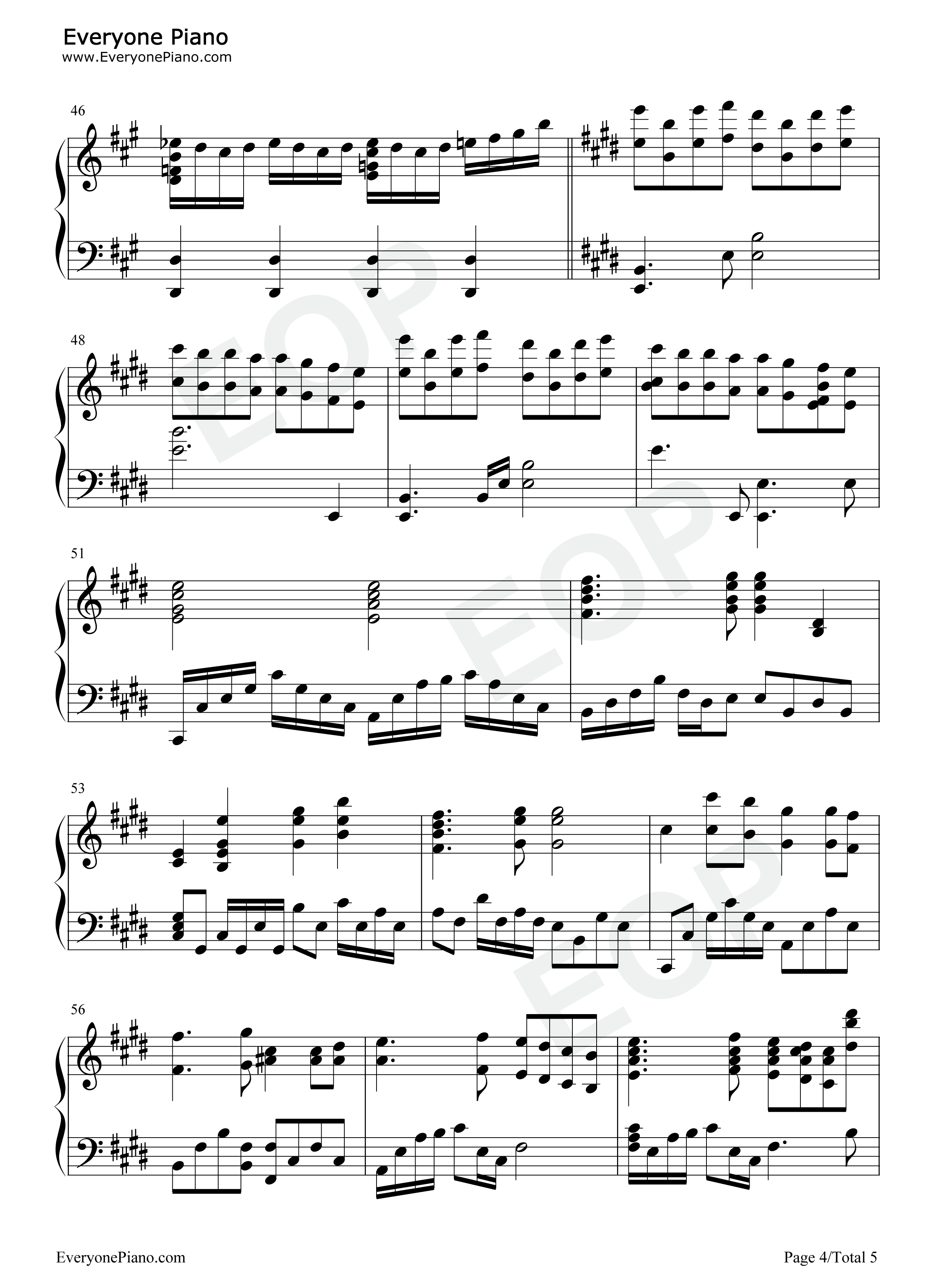 Test_Drive钢琴谱_John_Powell