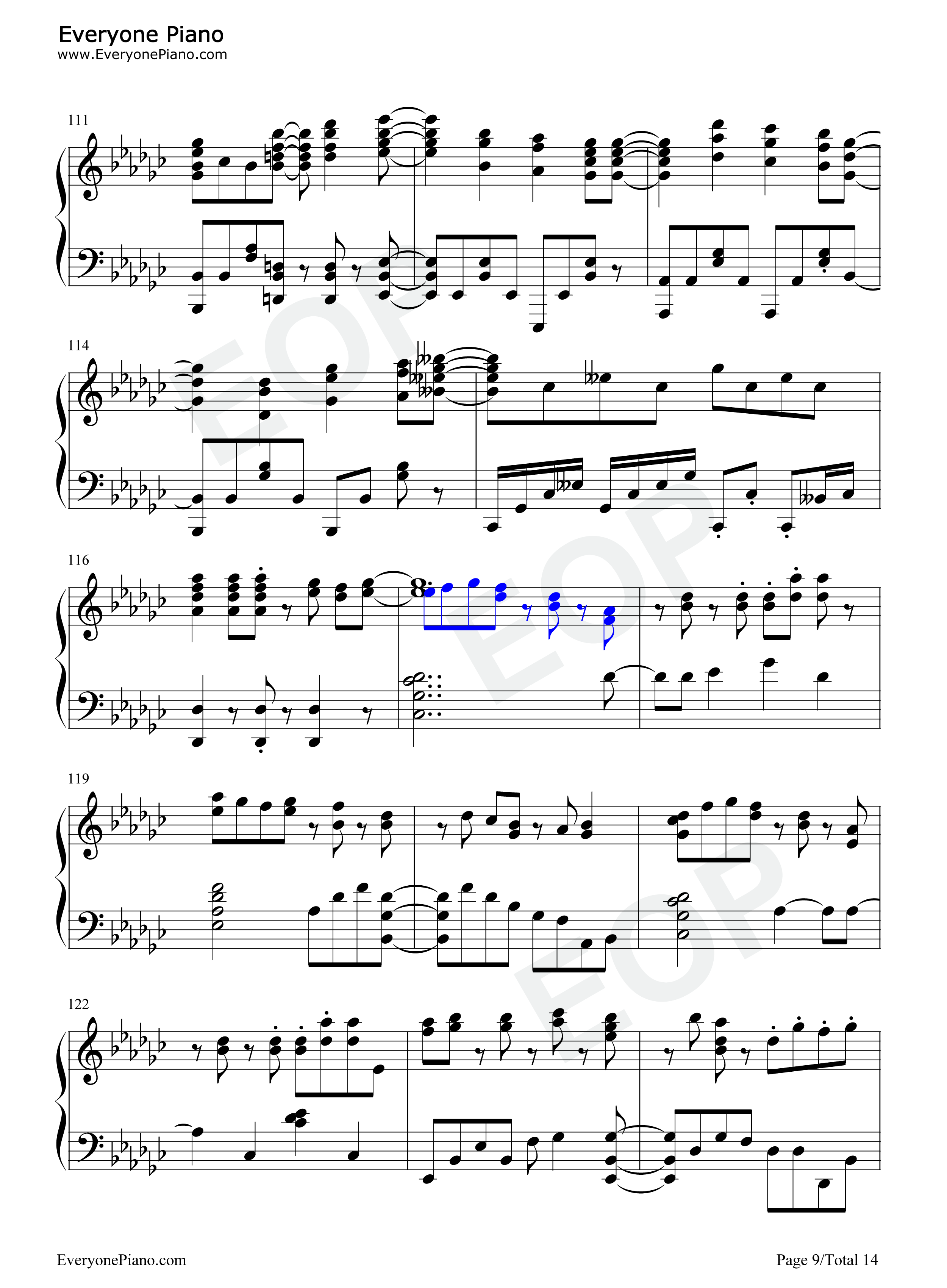 Wings_of_Courage_钢琴谱_川田真美