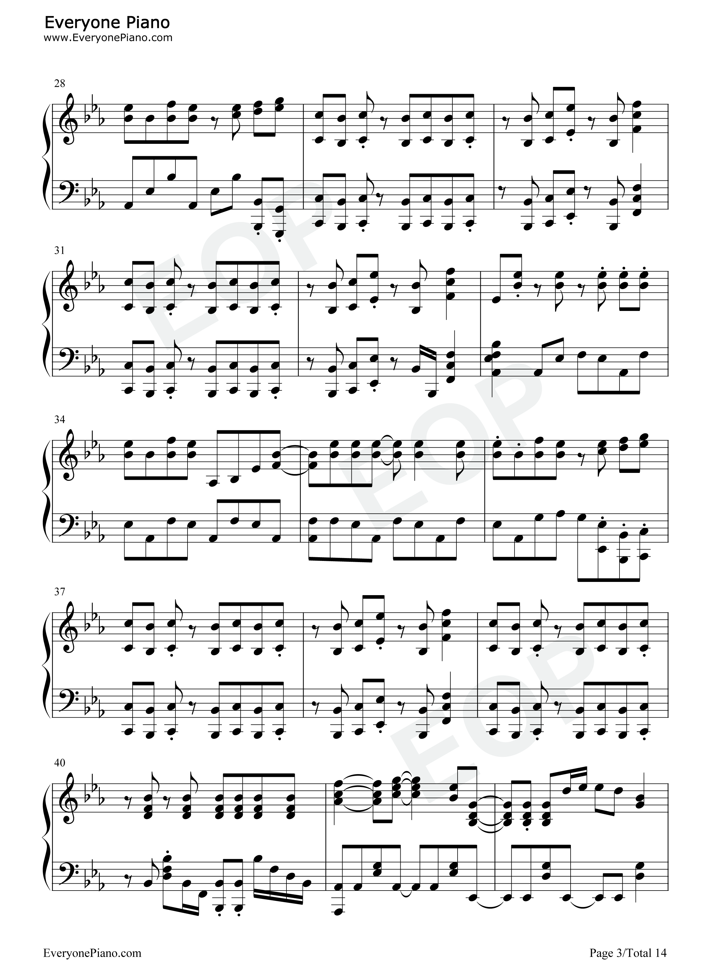 Wings_of_Courage_钢琴谱_川田真美