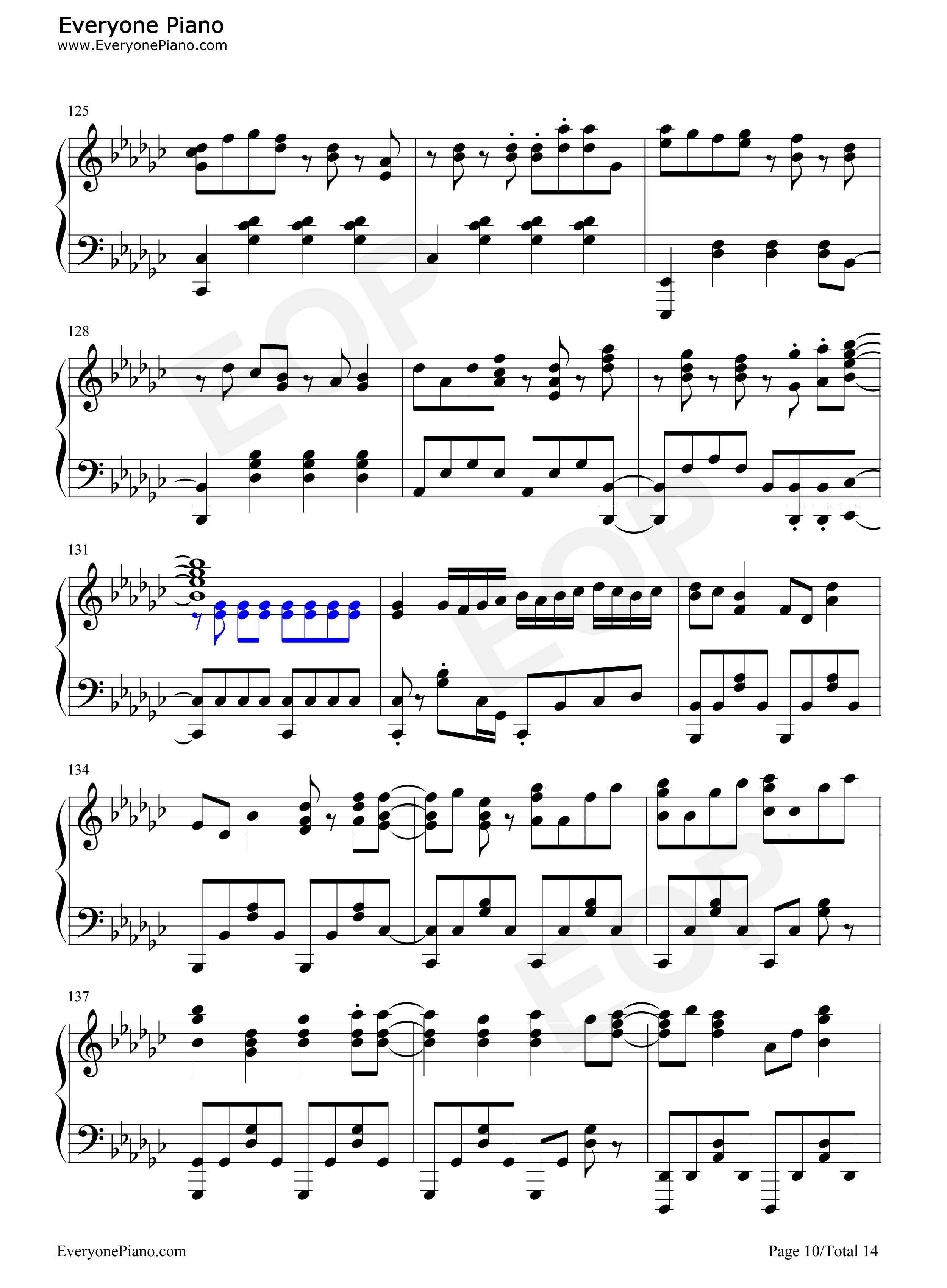 Wings_of_Courage_钢琴谱_川田真美