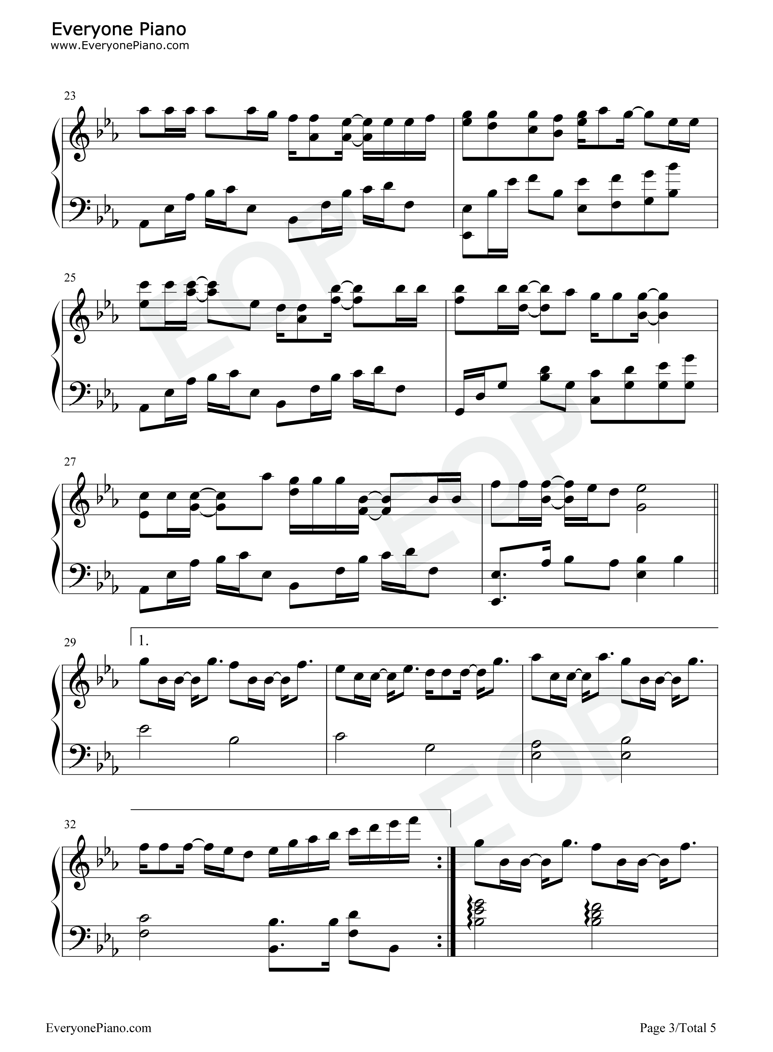 公主游戏钢琴谱_黎歌Neeko