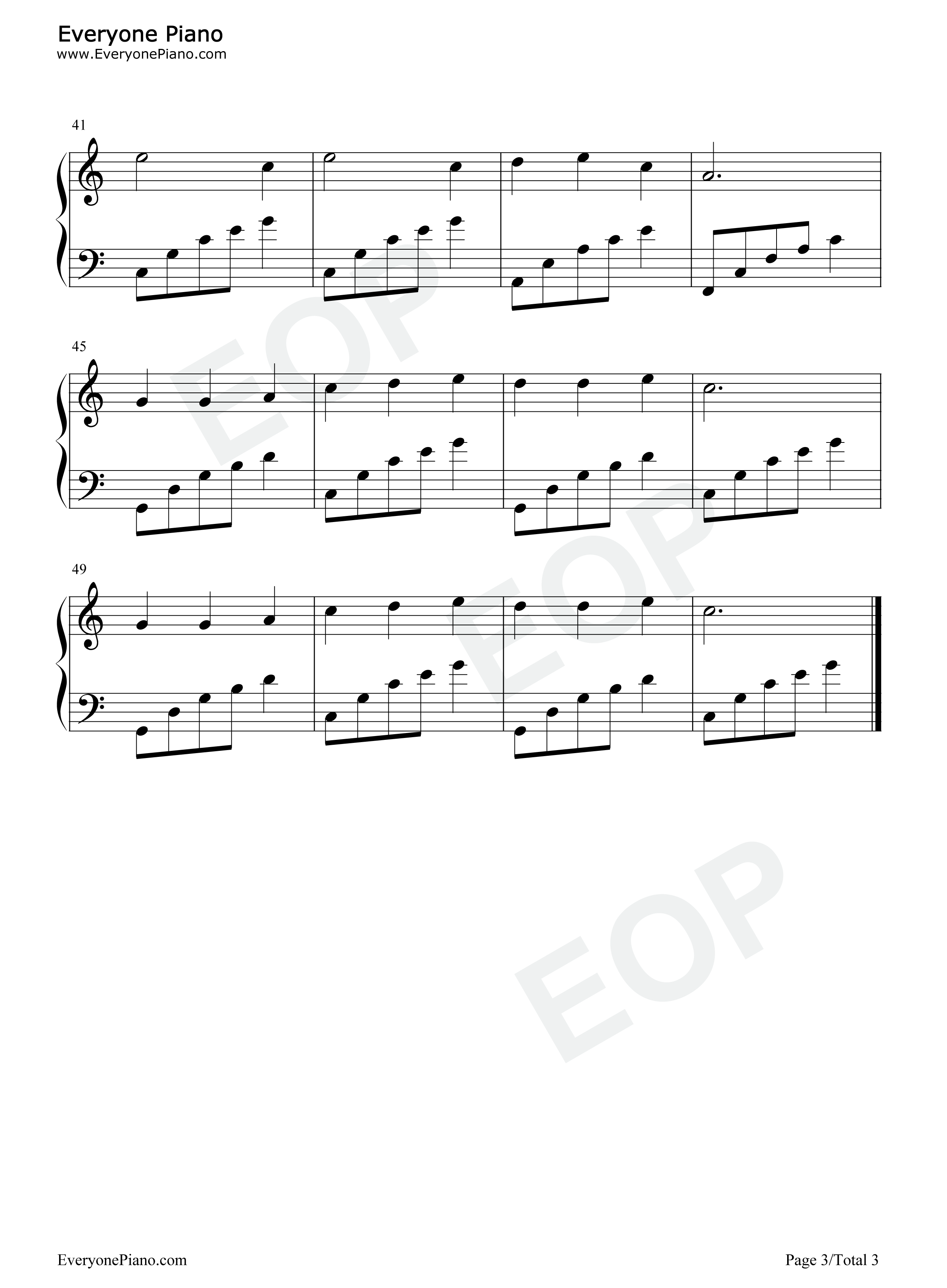 早春二月钢琴谱_郭俊华