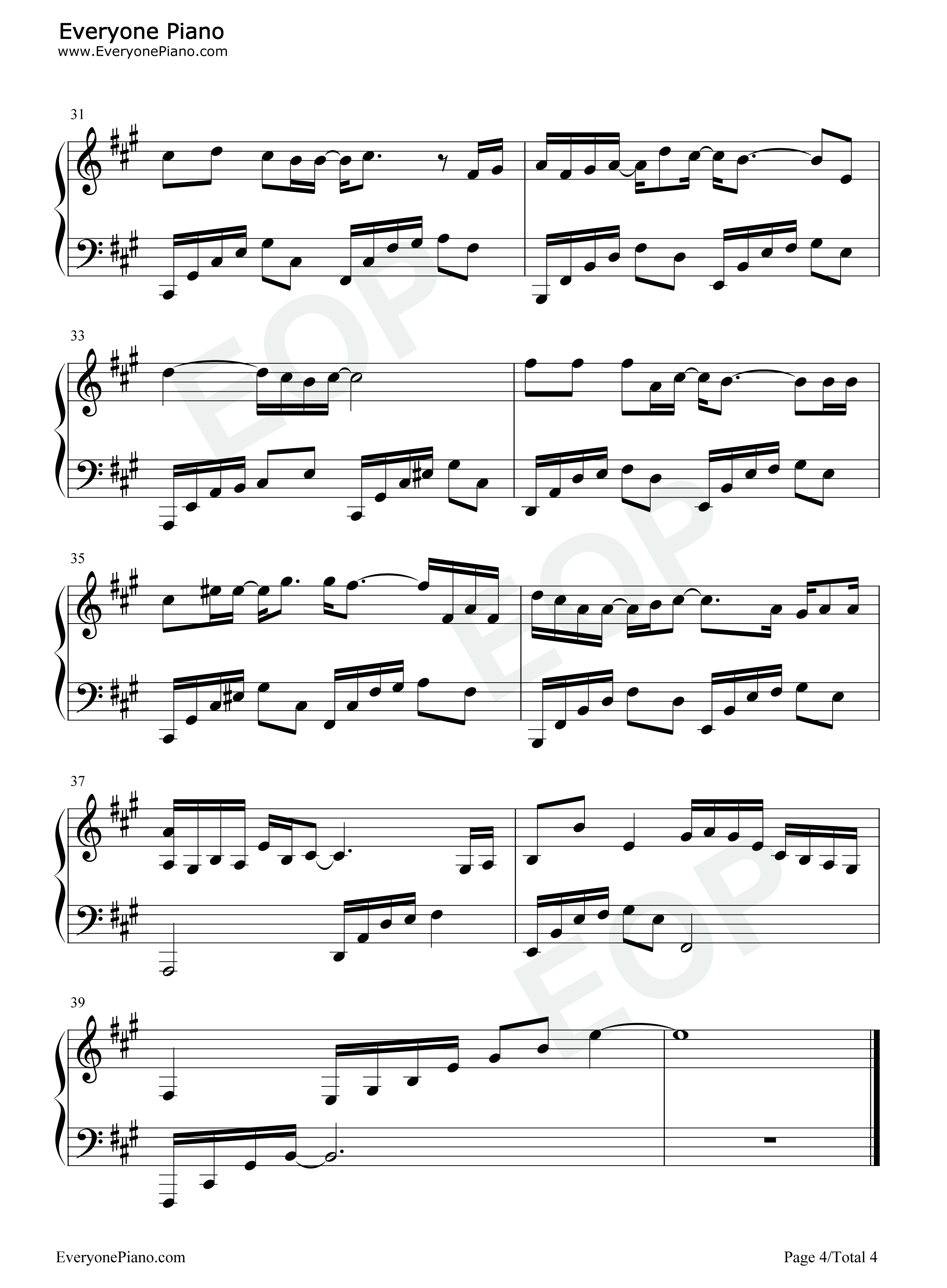 我还记得那天钢琴谱_沈以诚