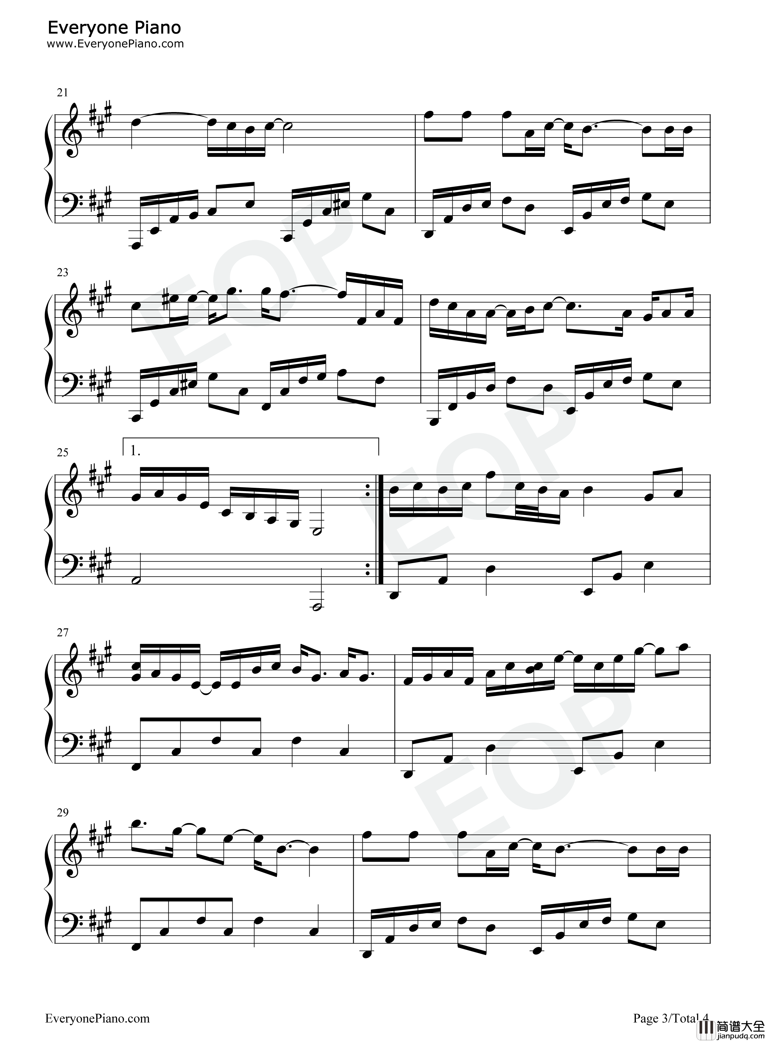 我还记得那天钢琴谱_沈以诚