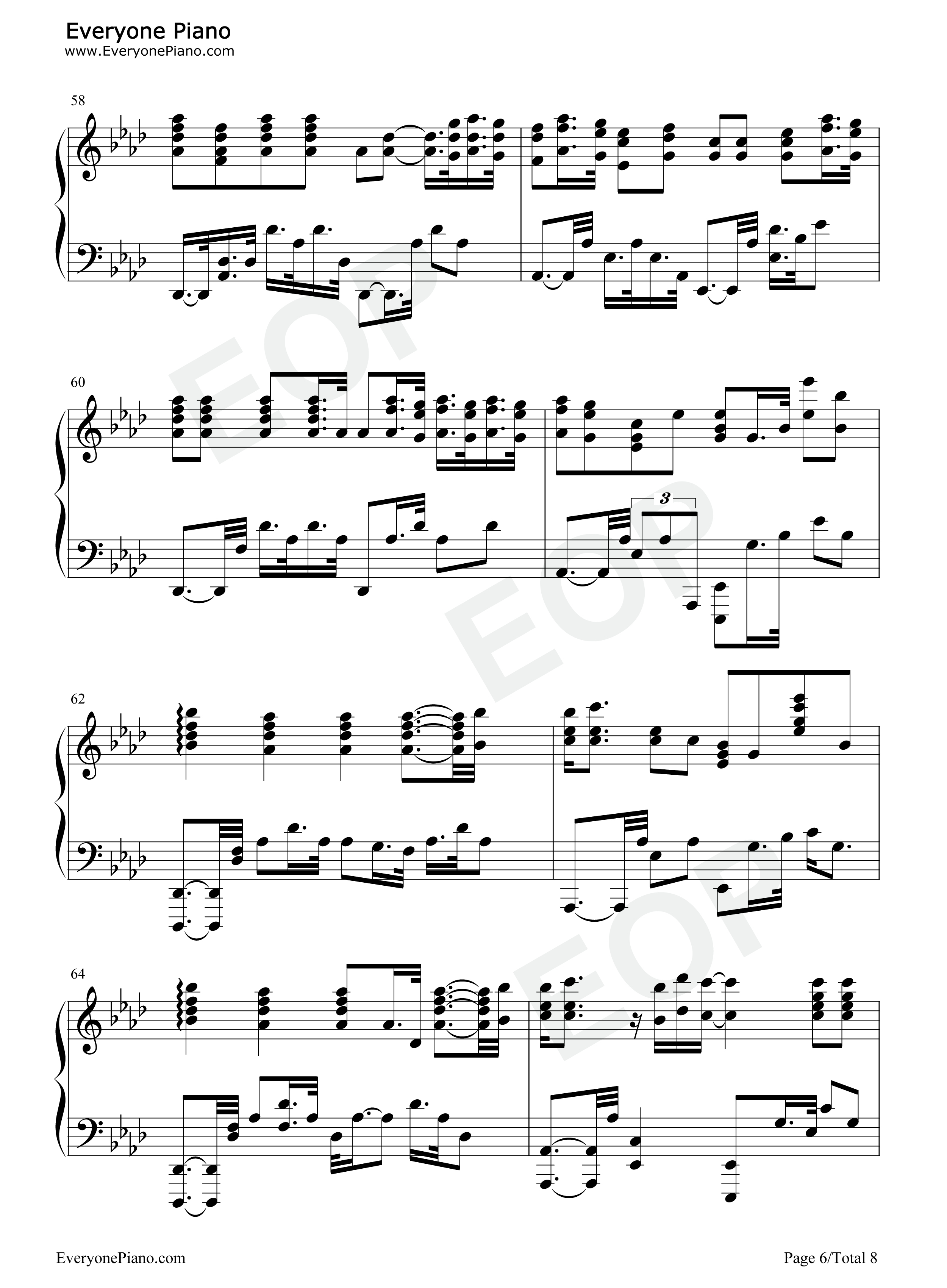 我用什么把你留住钢琴谱_福禄寿FloruitShow