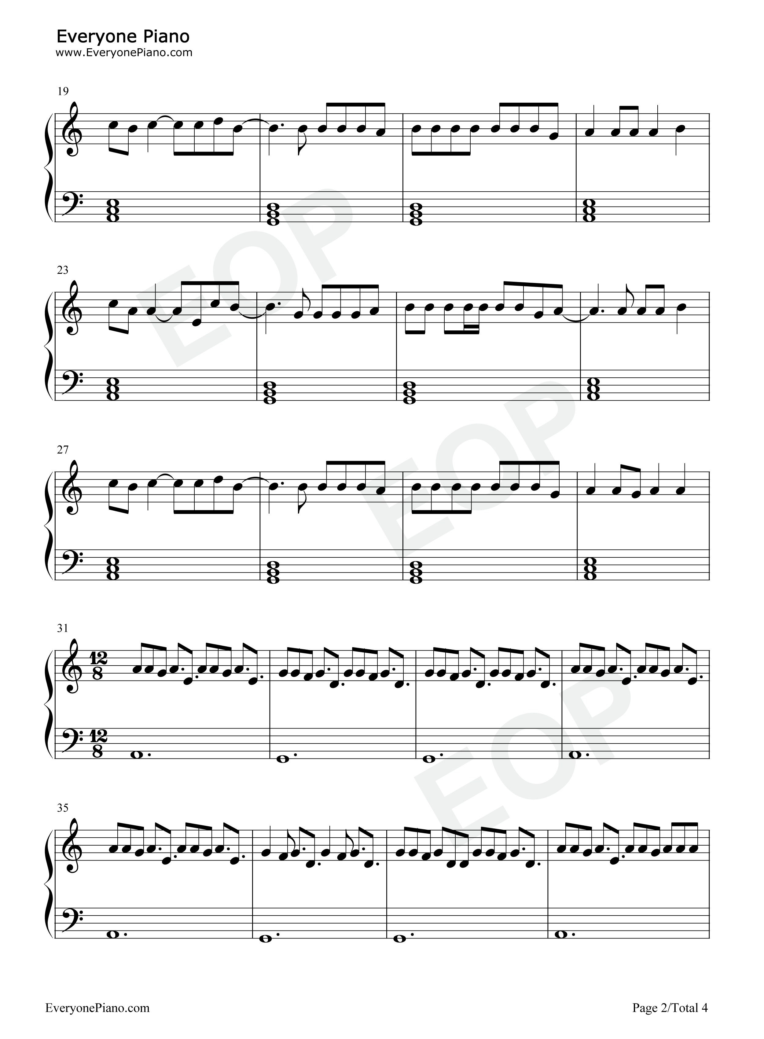 Despechá钢琴谱_Rosalía