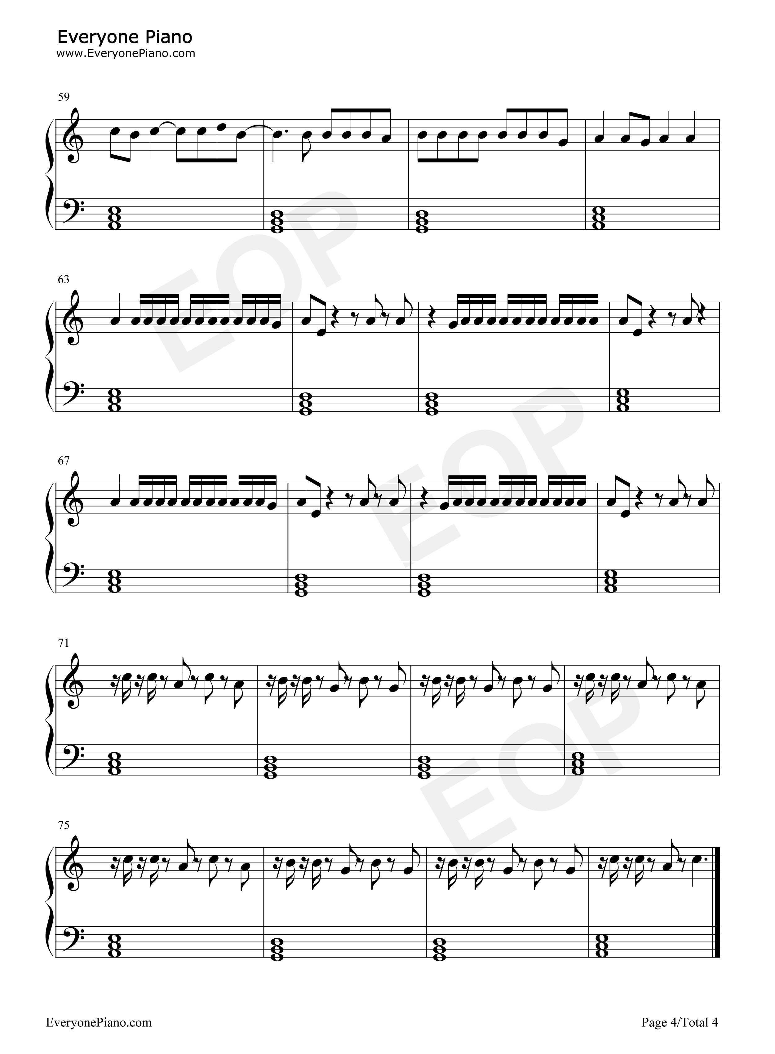 Despechá钢琴谱_Rosalía