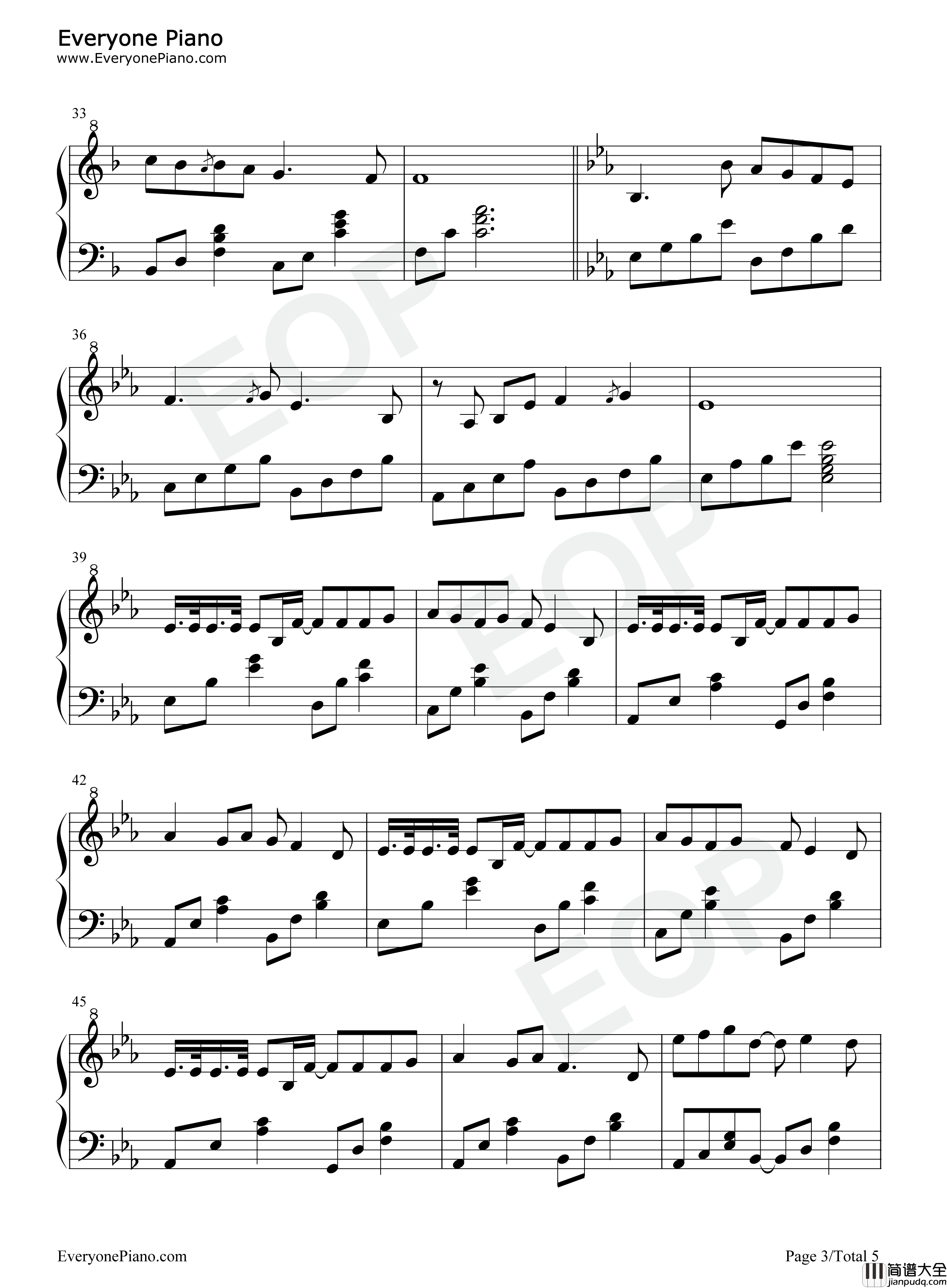 水辺に映る白い鳥钢琴谱_Ciela