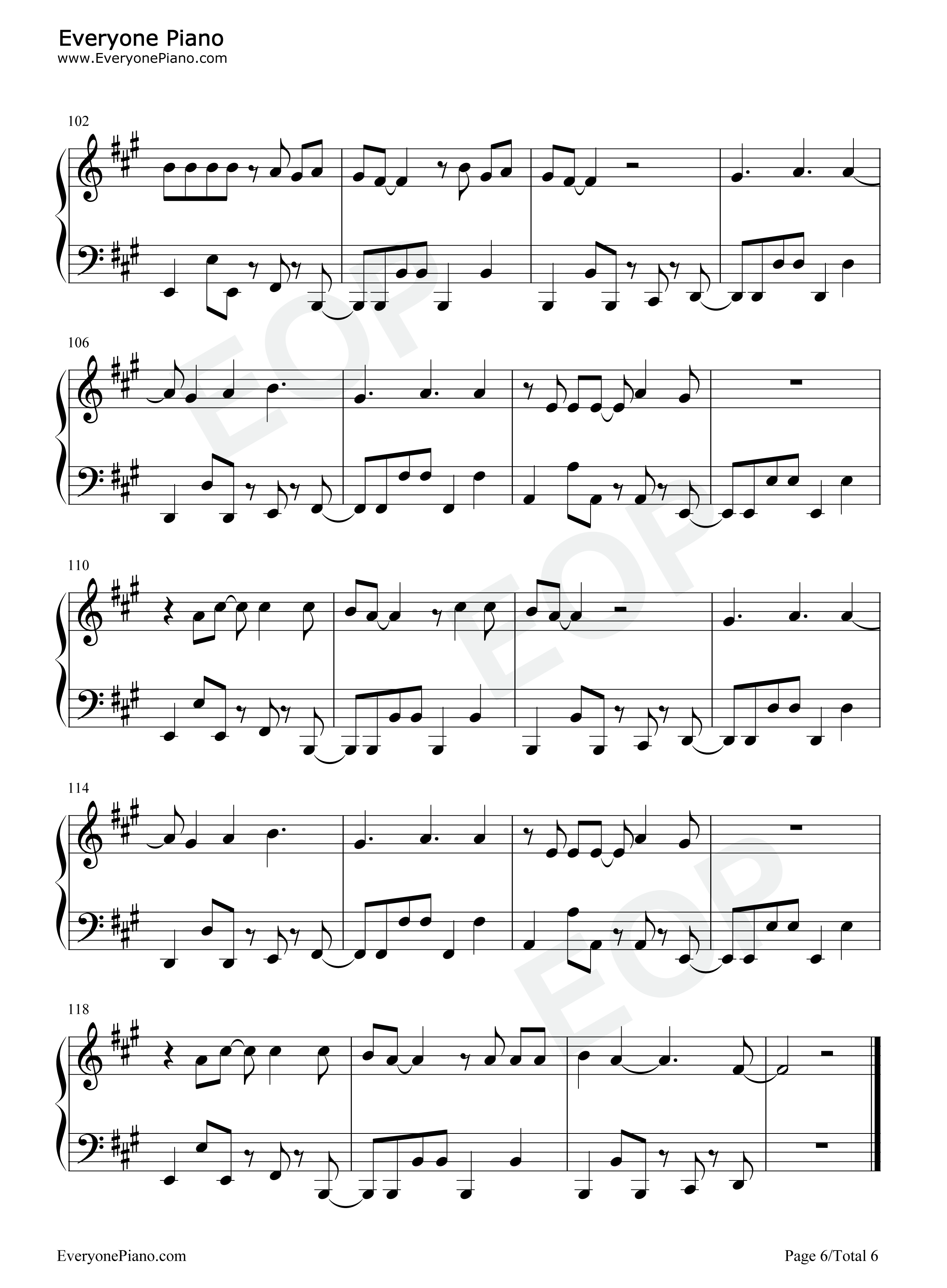 2_Be_Loved_Am_I_Ready钢琴谱_Lizzo