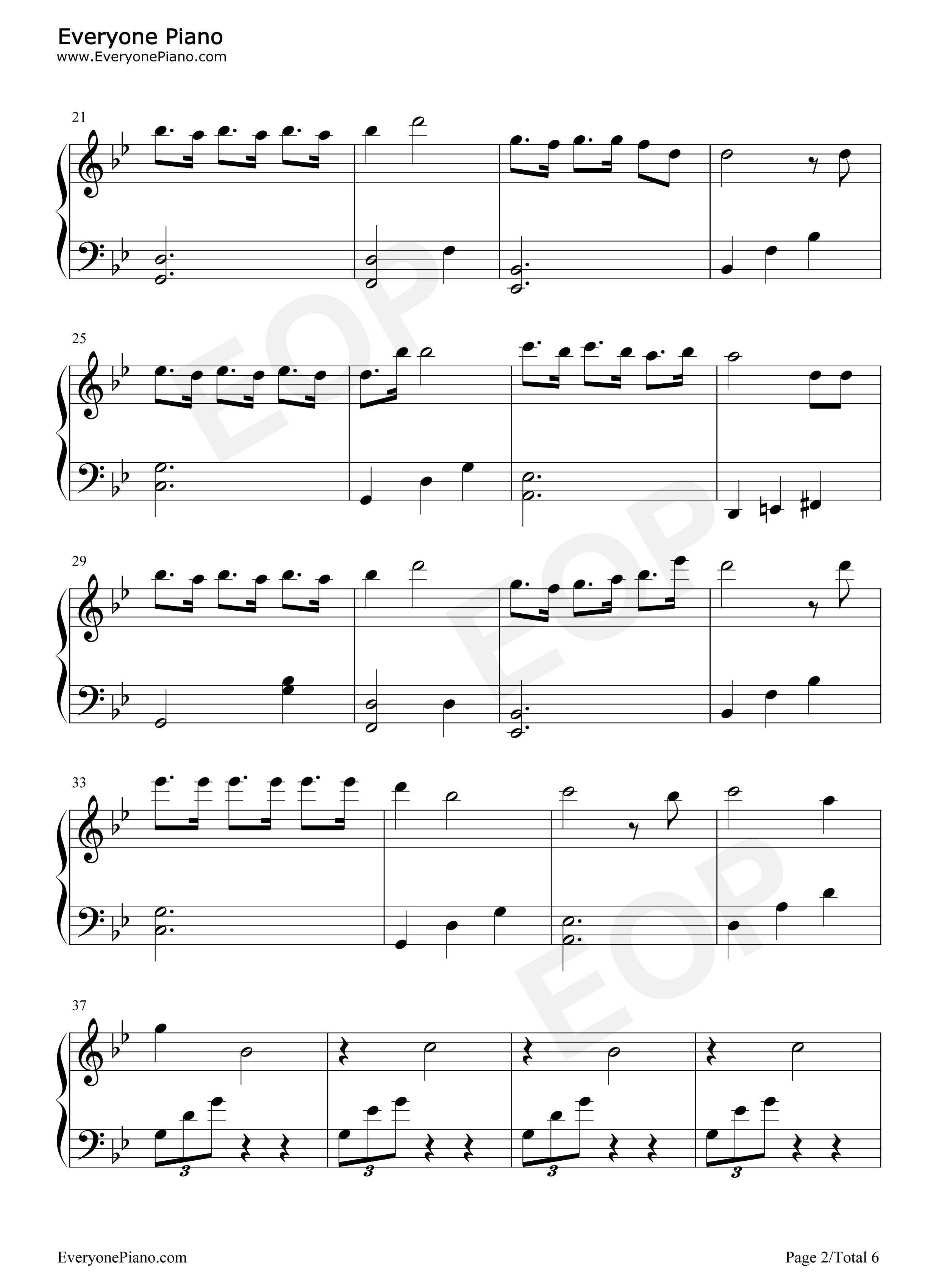 你不是第一个离开的人钢琴谱_邓紫棋