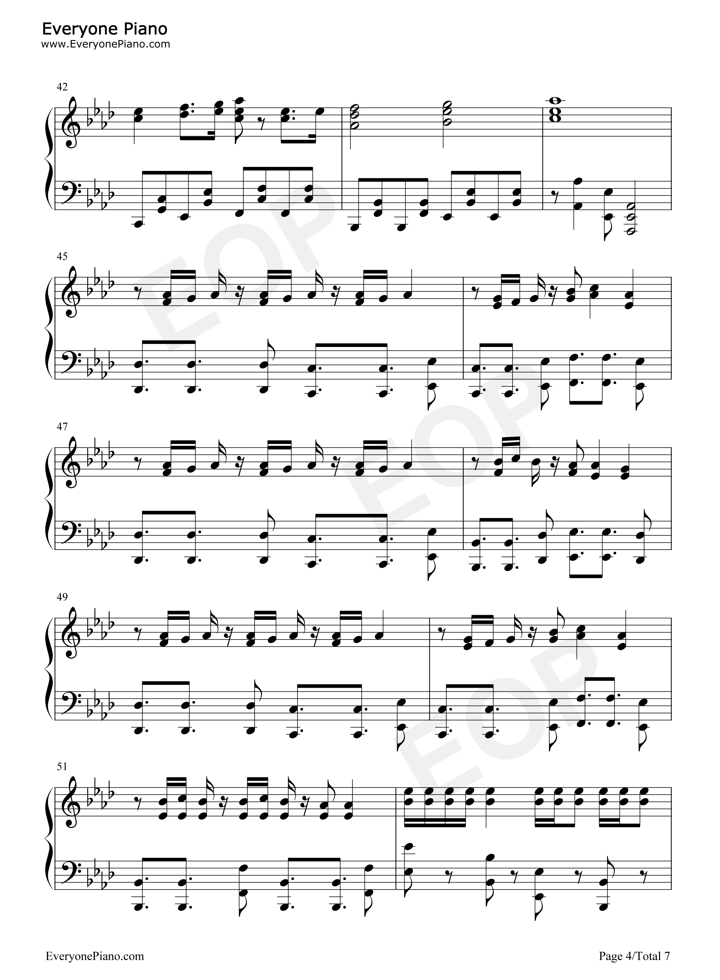 まるかいて地球钢琴谱_甲斐田幸