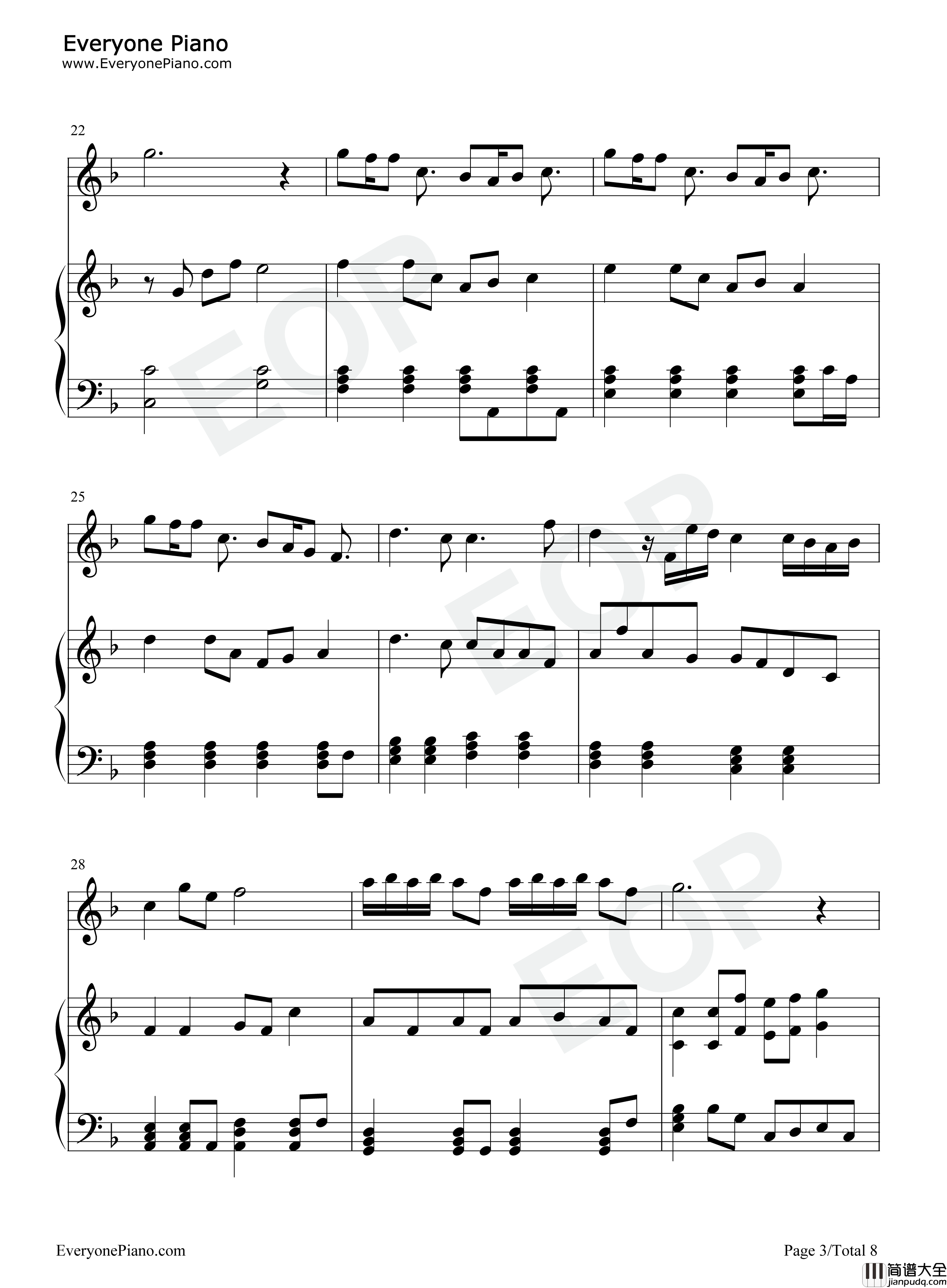 浪漫血液钢琴谱_林俊杰