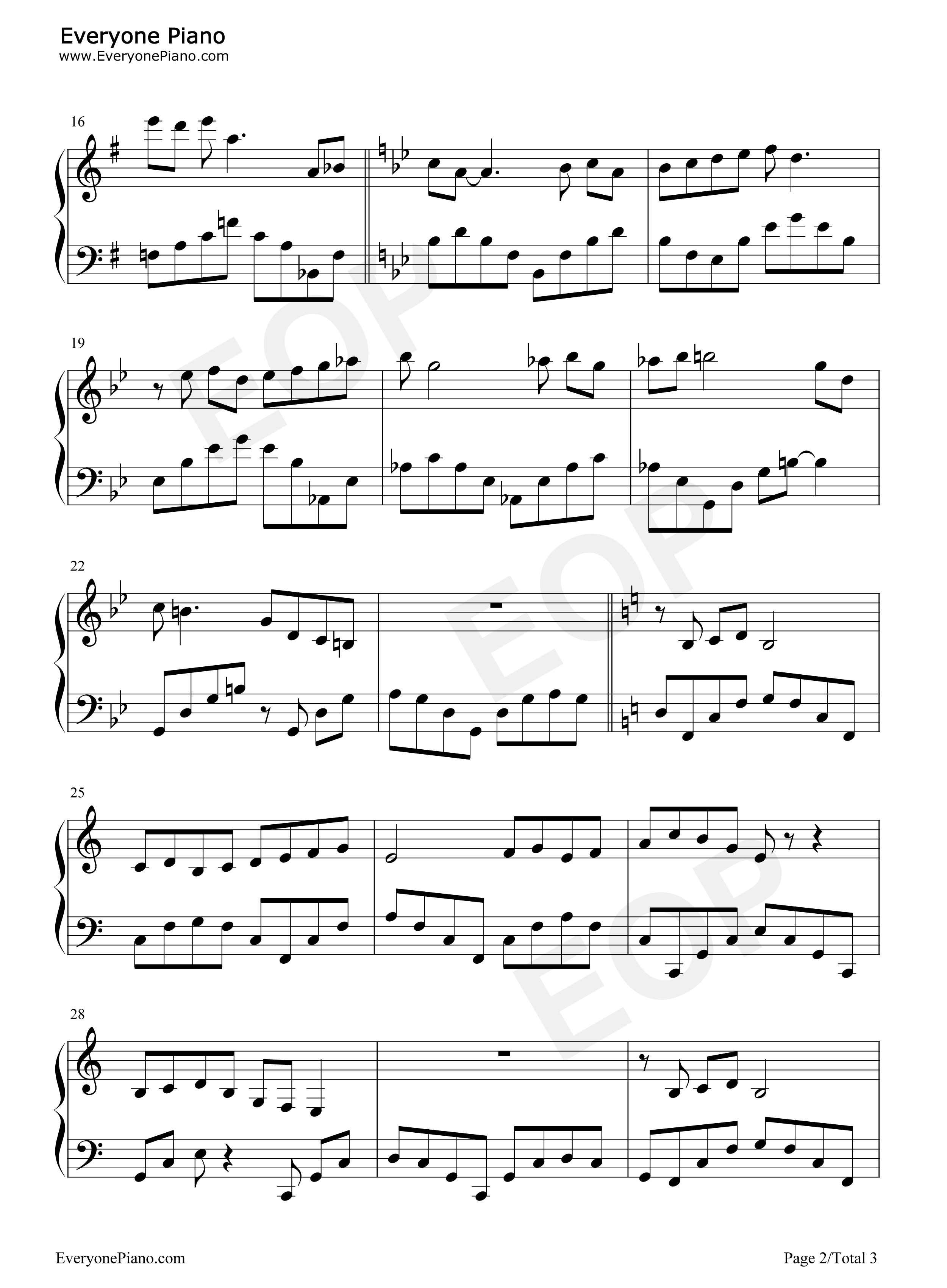 淡き心象を抱き締めて钢琴谱_樋口秀树