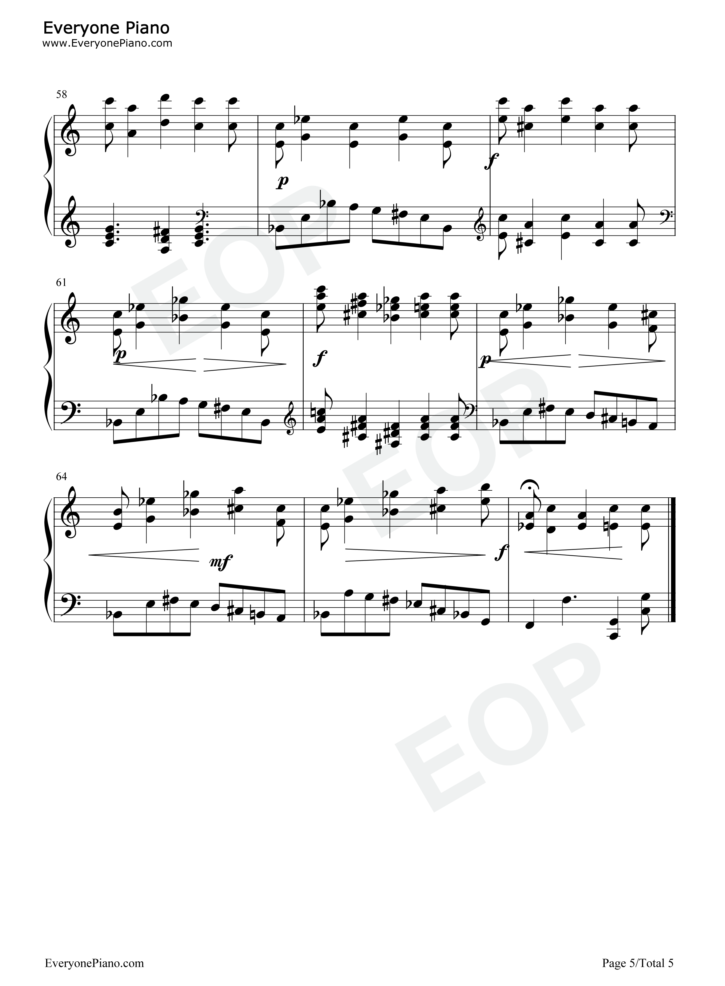 六首保加利亚节奏舞曲钢琴谱_巴托克