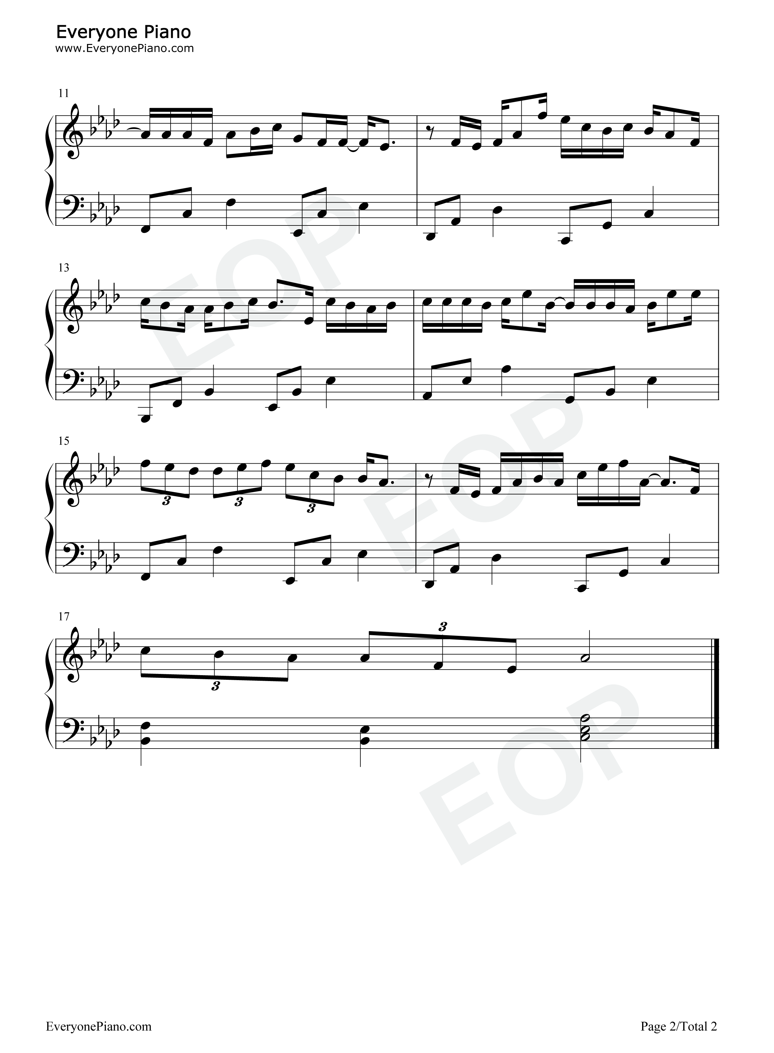 值得钢琴谱_半吨兄弟_郑秀文